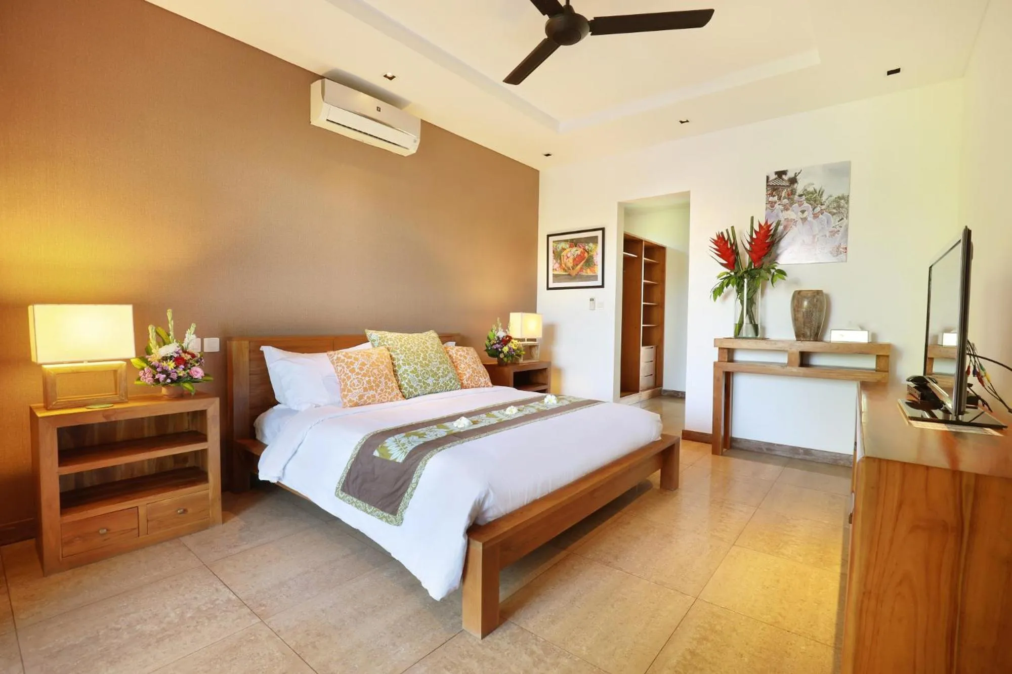 Bedroom, Bed in Villa The Hotman Paris II Seminyak