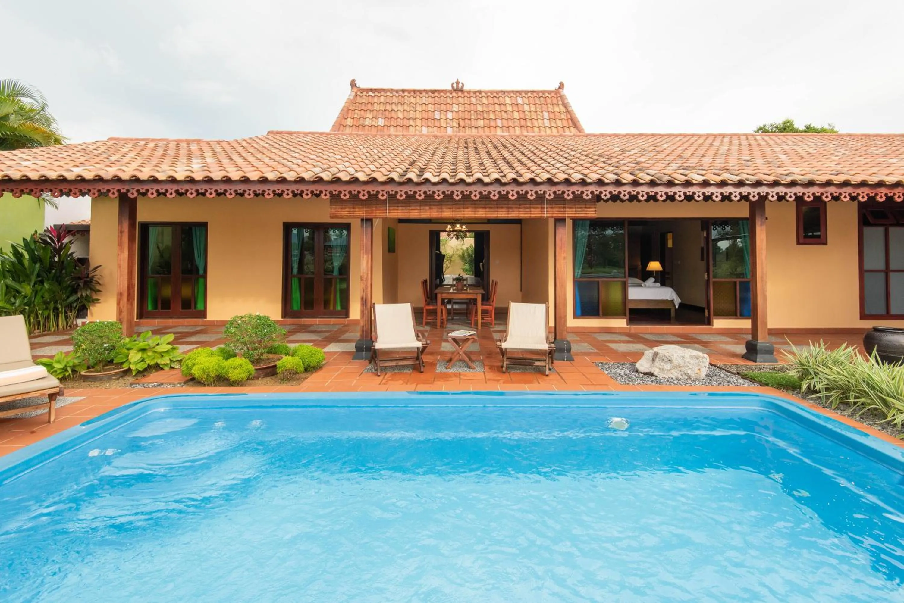 Swimming pool in Limasan Villa Langkawi