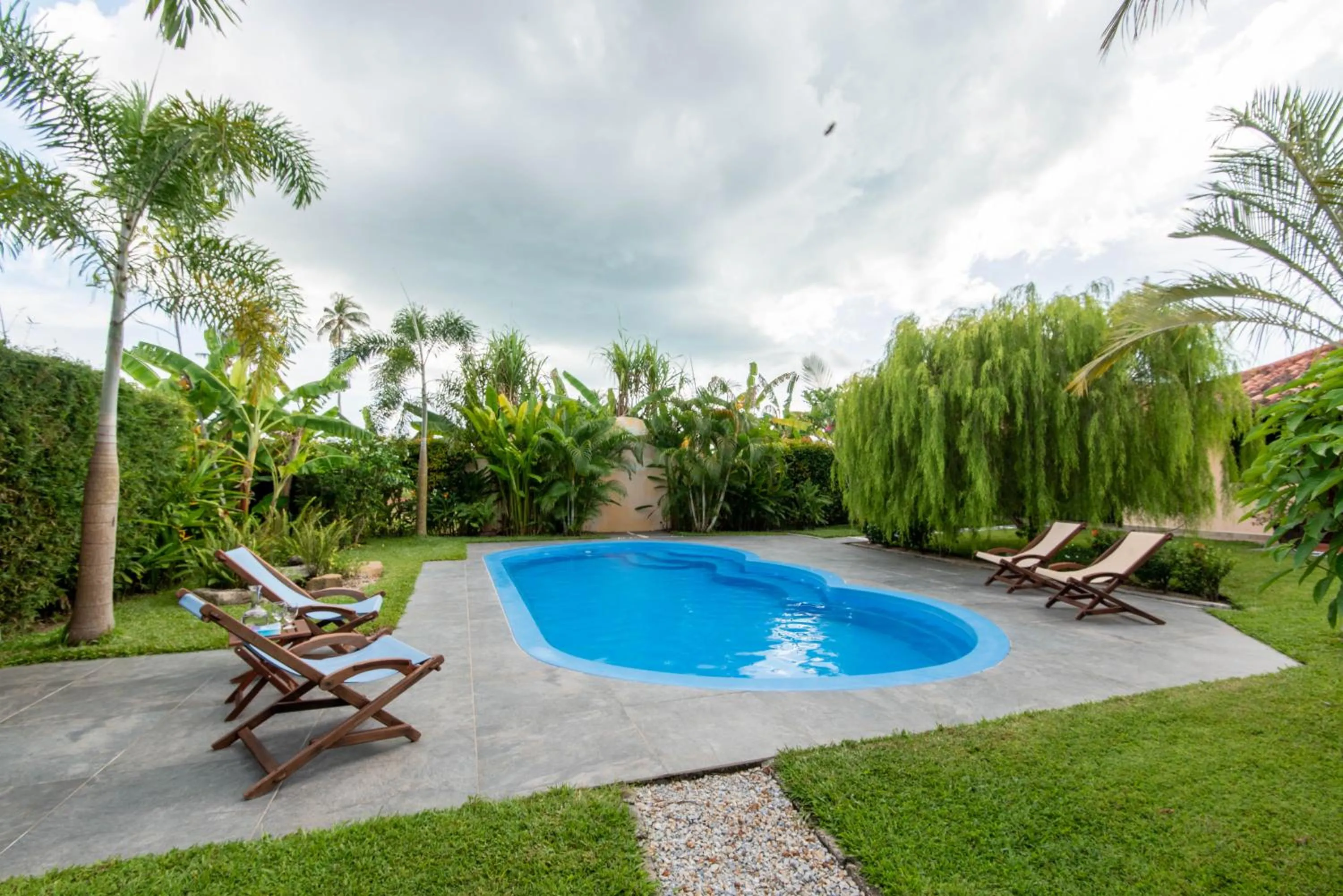 Pool view in Limasan Villa Langkawi
