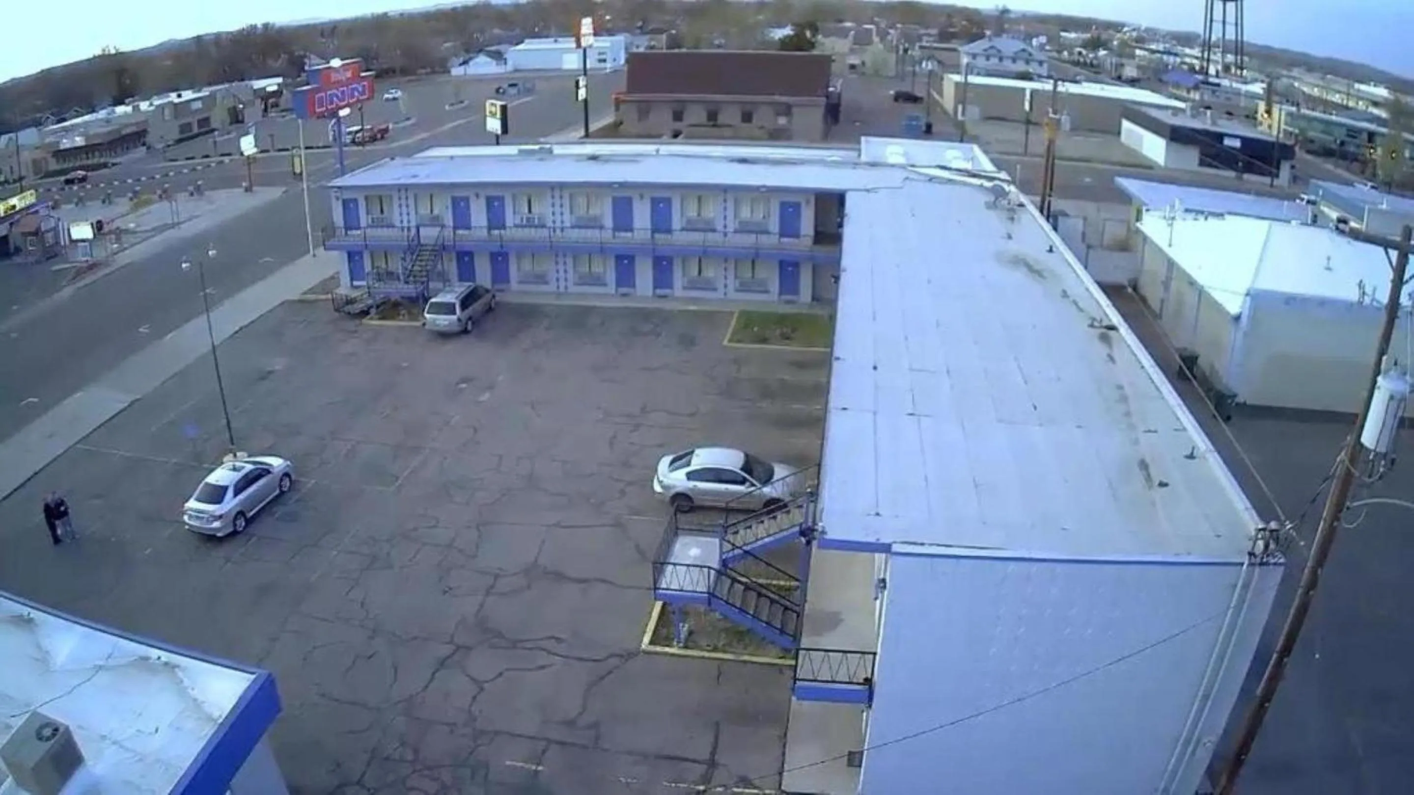 Bird's eye view in Capital O Budget Inn Ontario I-84