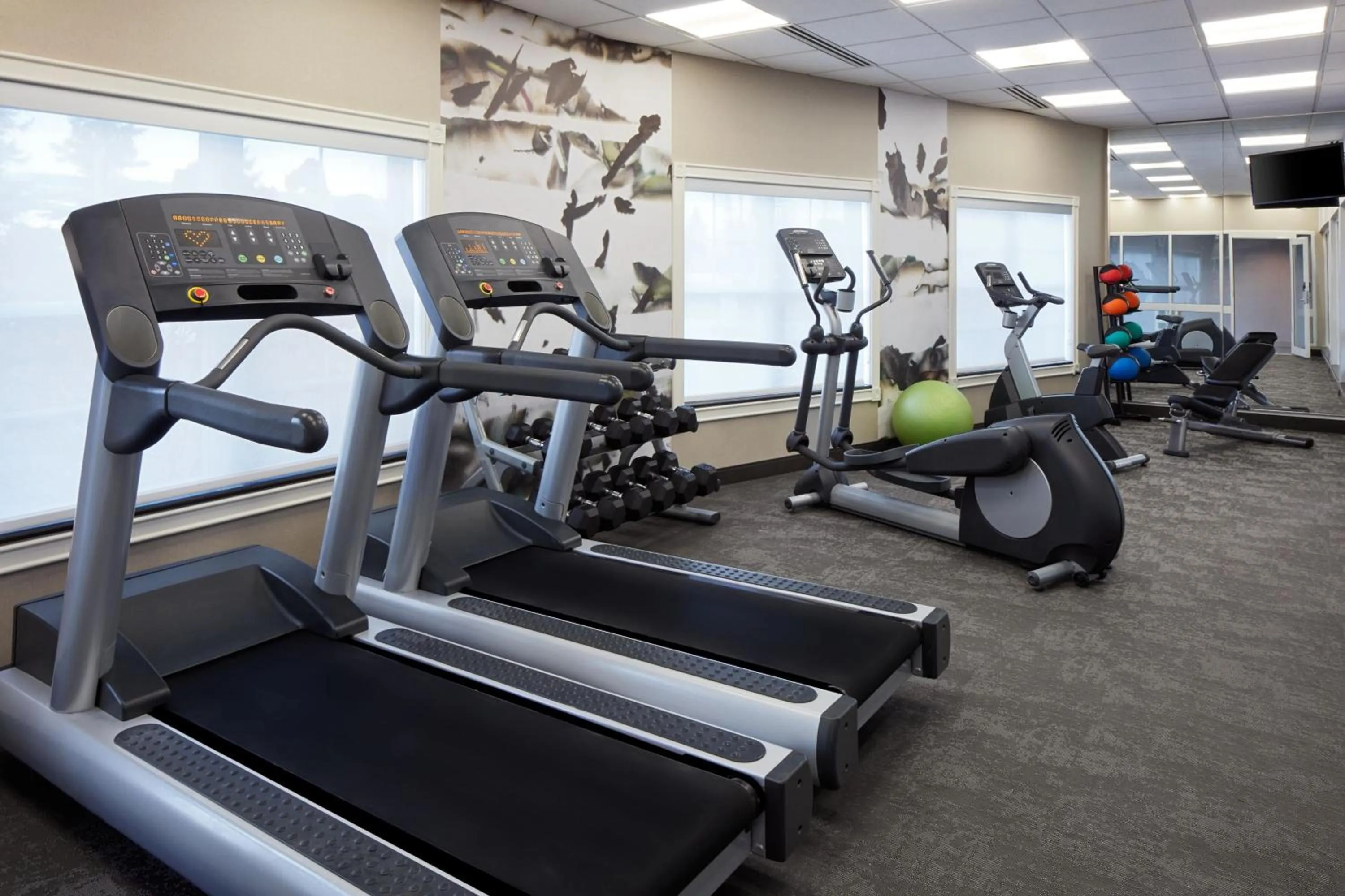 Fitness centre/facilities in Residence Inn by Marriott Mississauga-Airport Corporate Centre West