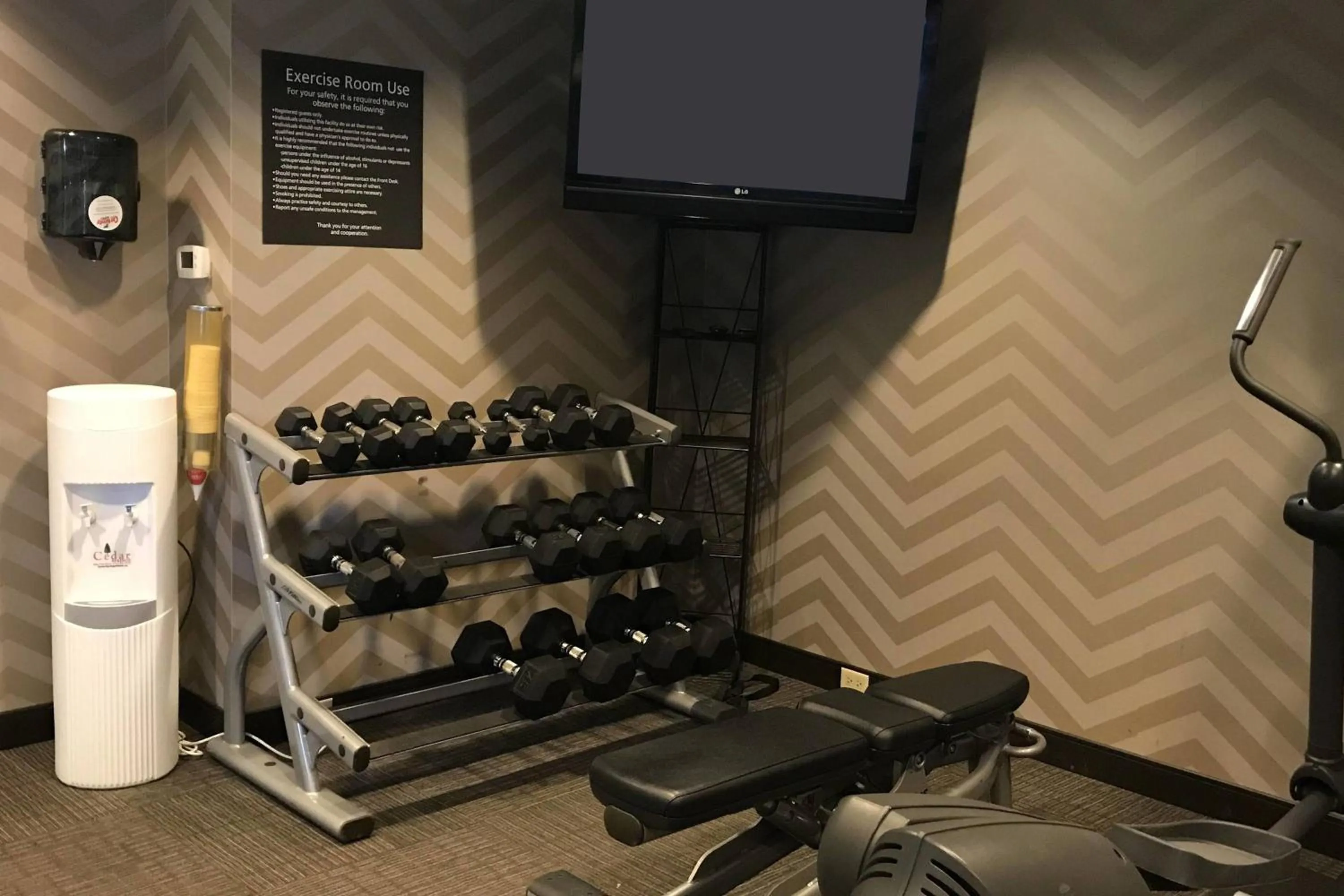 Fitness centre/facilities in Residence Inn by Marriott Toronto Markham