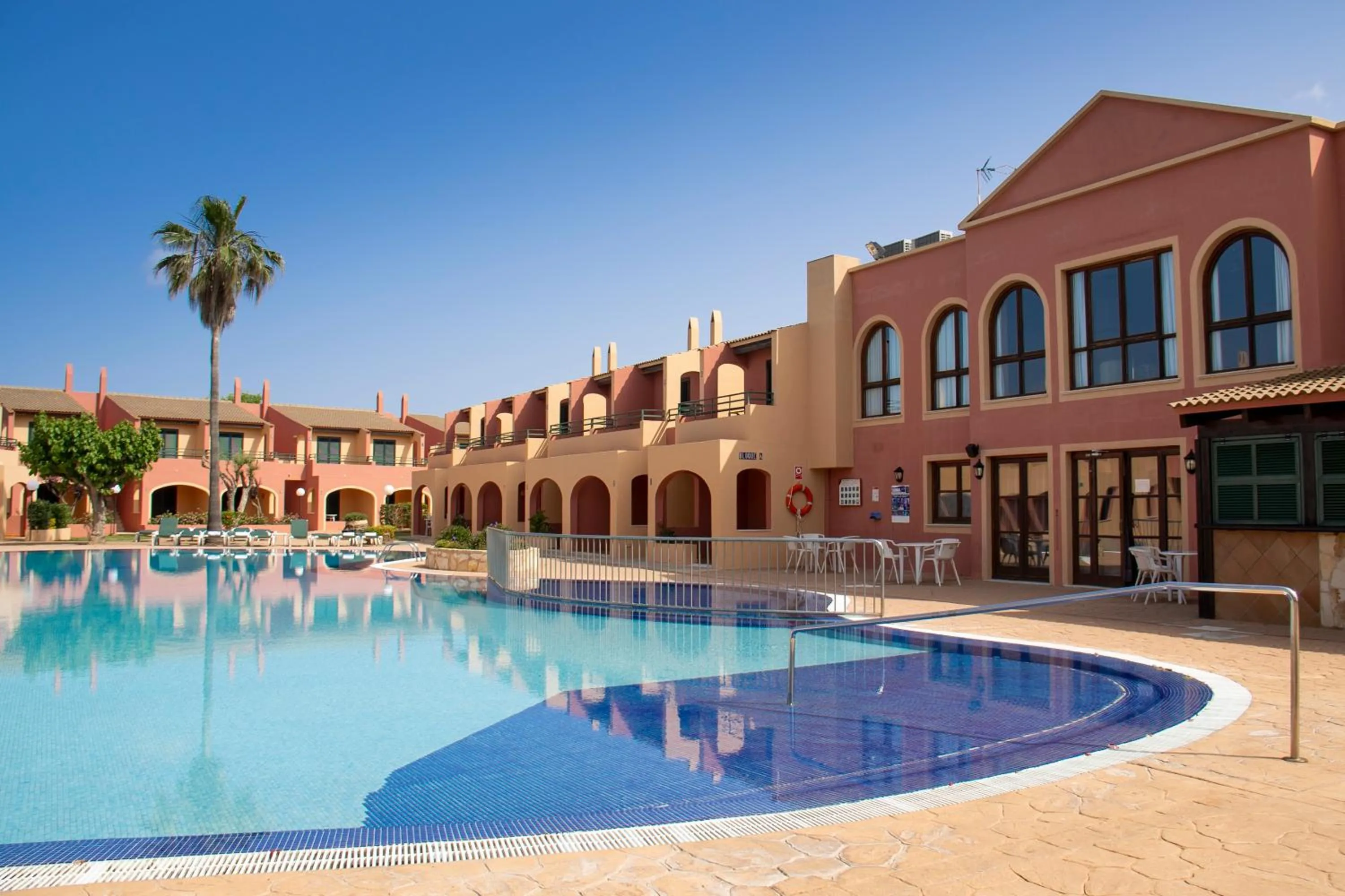 Pool view in Grupoandria Aparthotel Club Andria