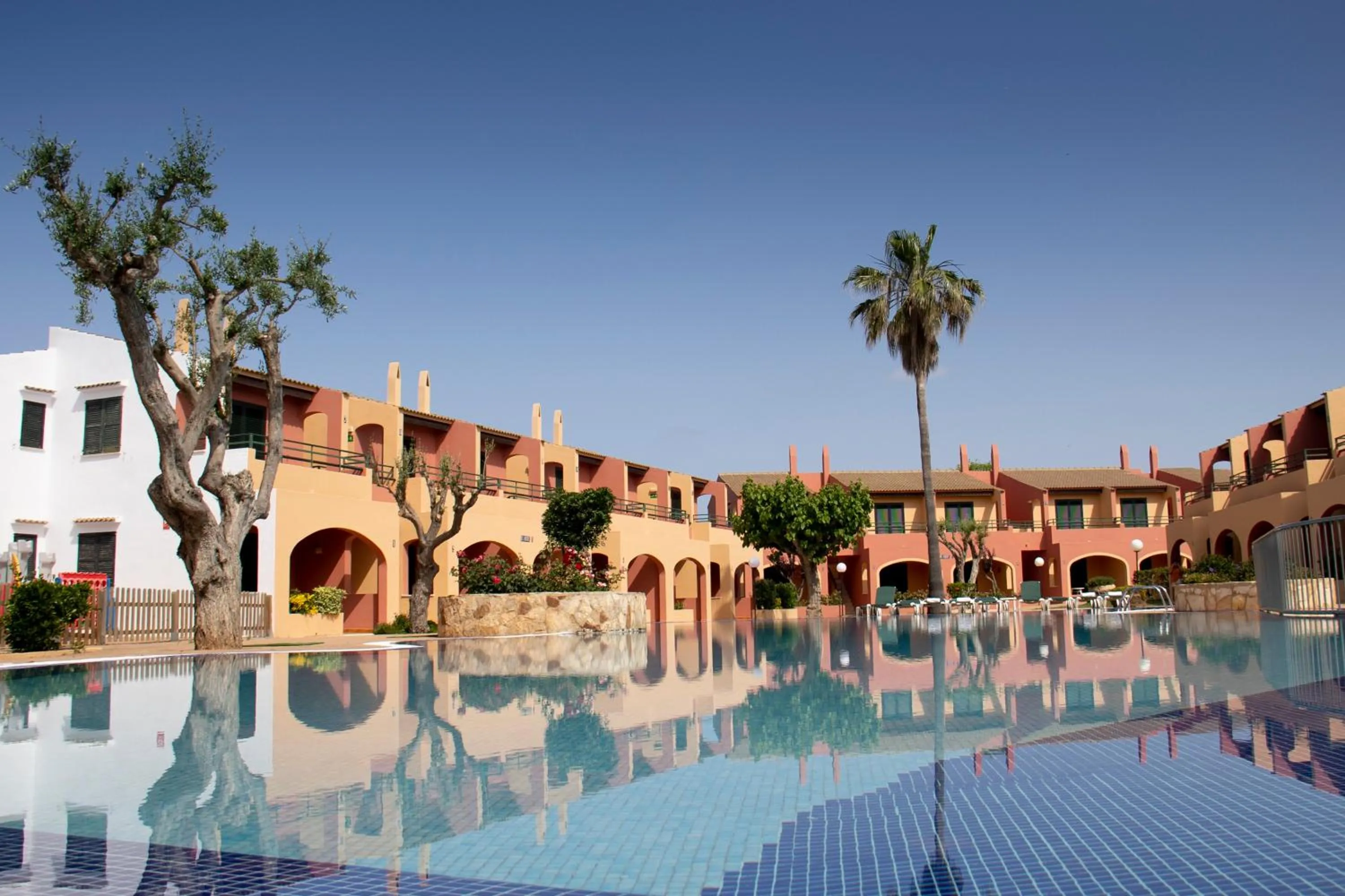 Swimming pool in Grupoandria Aparthotel Club Andria