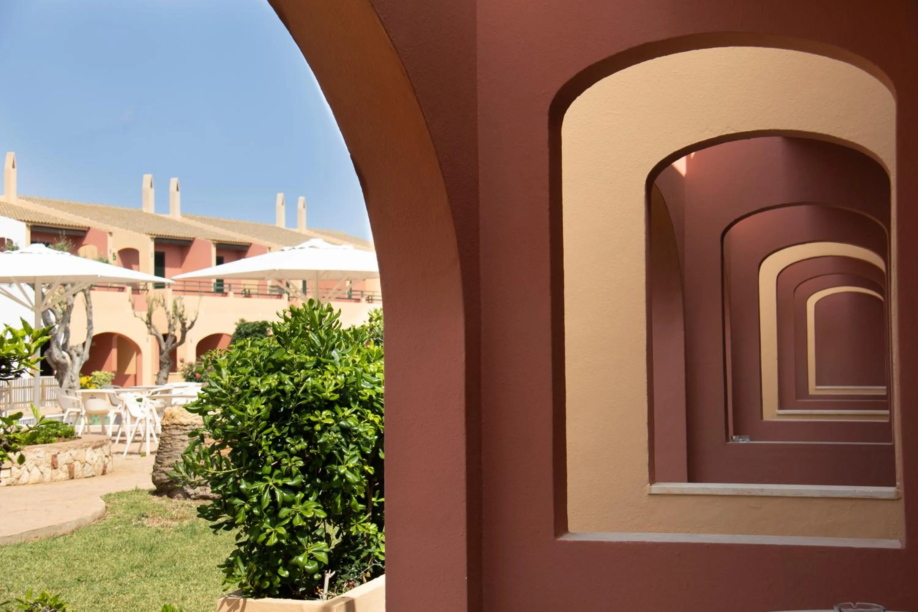 Garden view in Grupoandria Aparthotel Club Andria