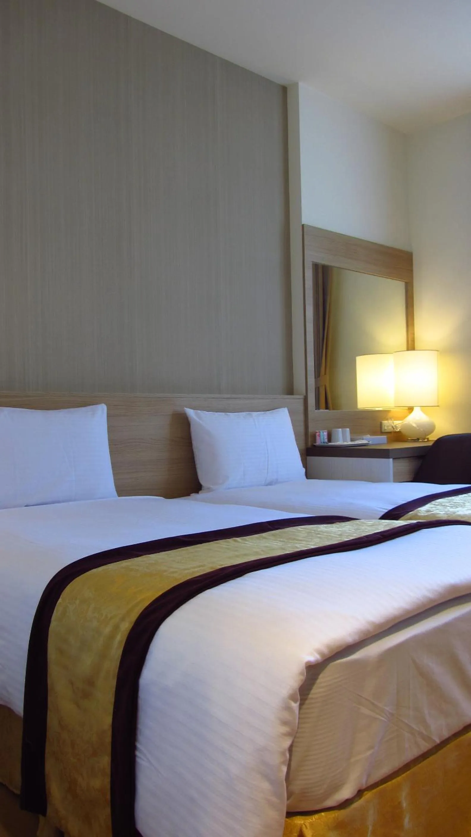 Bed in Lishan Guest House