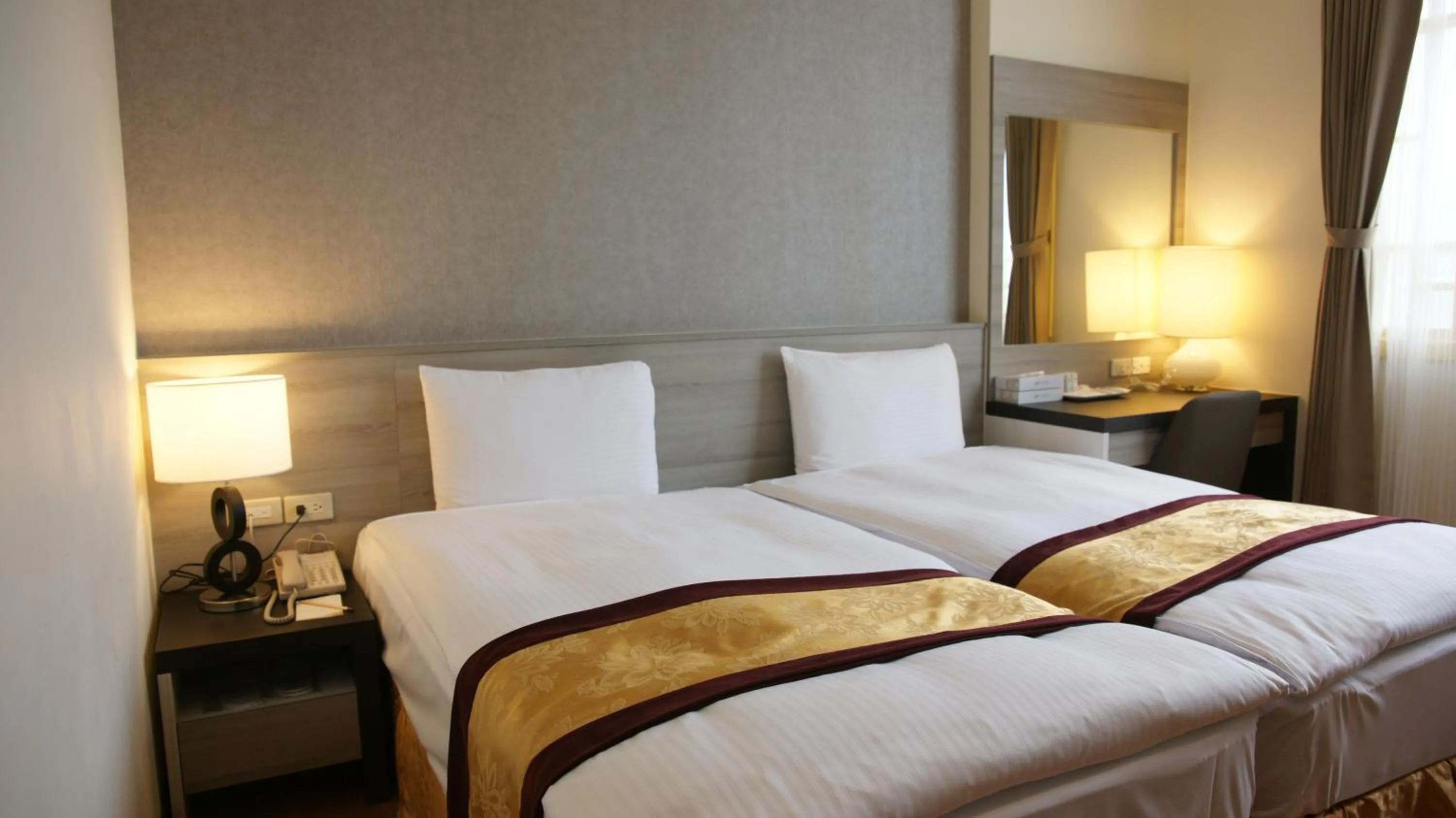 Bed in Lishan Guest House