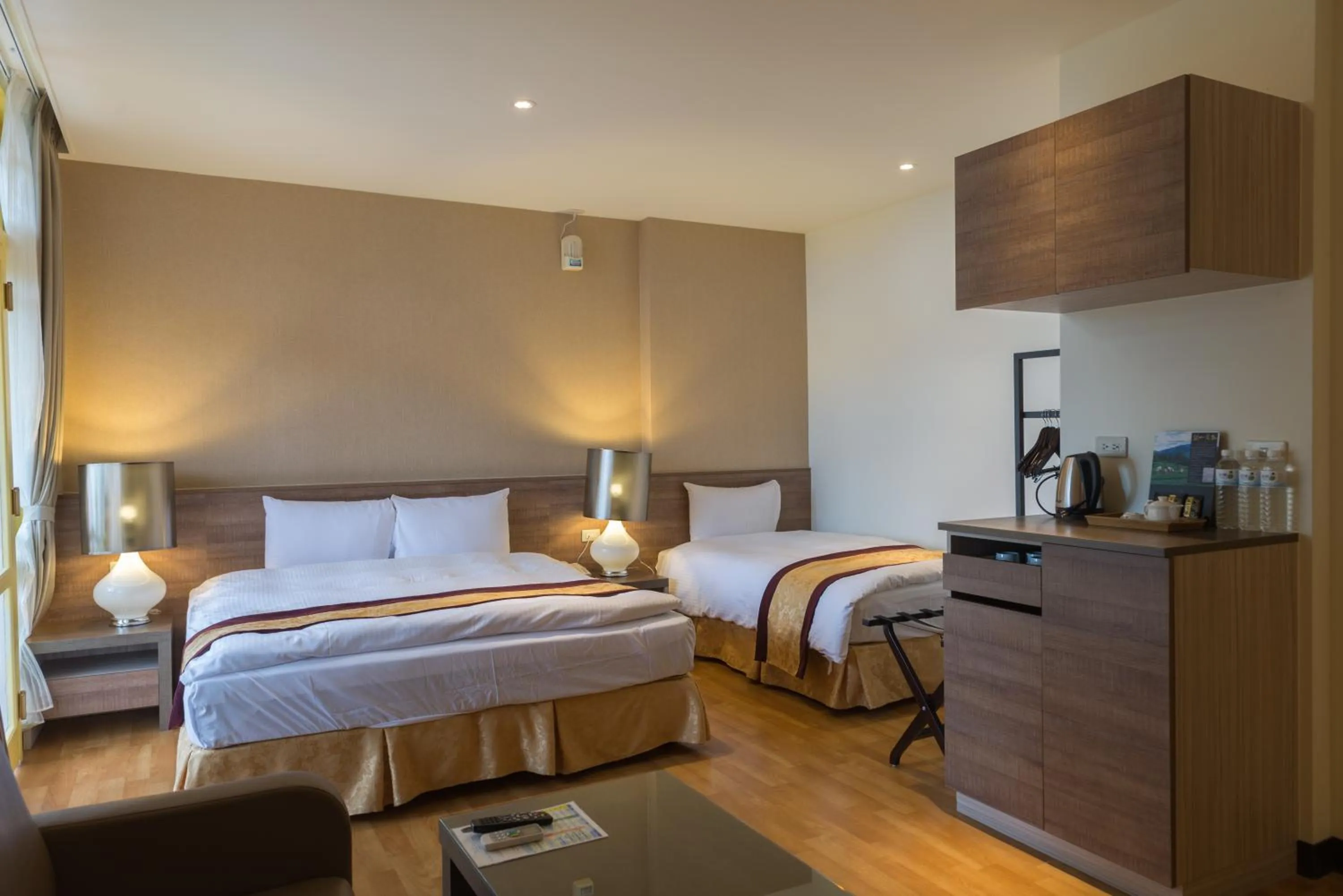 Bed in Lishan Guest House