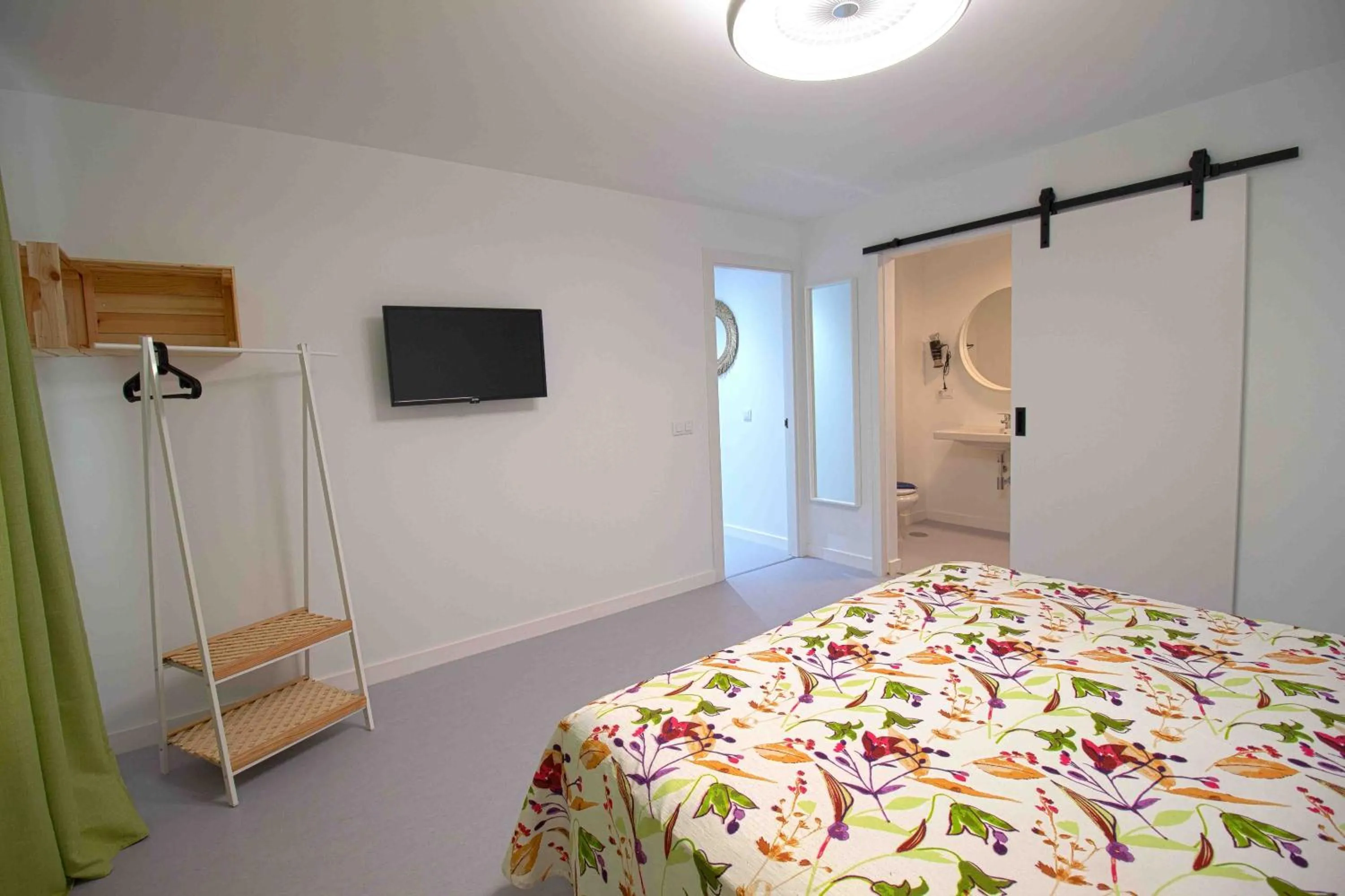 Bed in Apartamentos Moraña