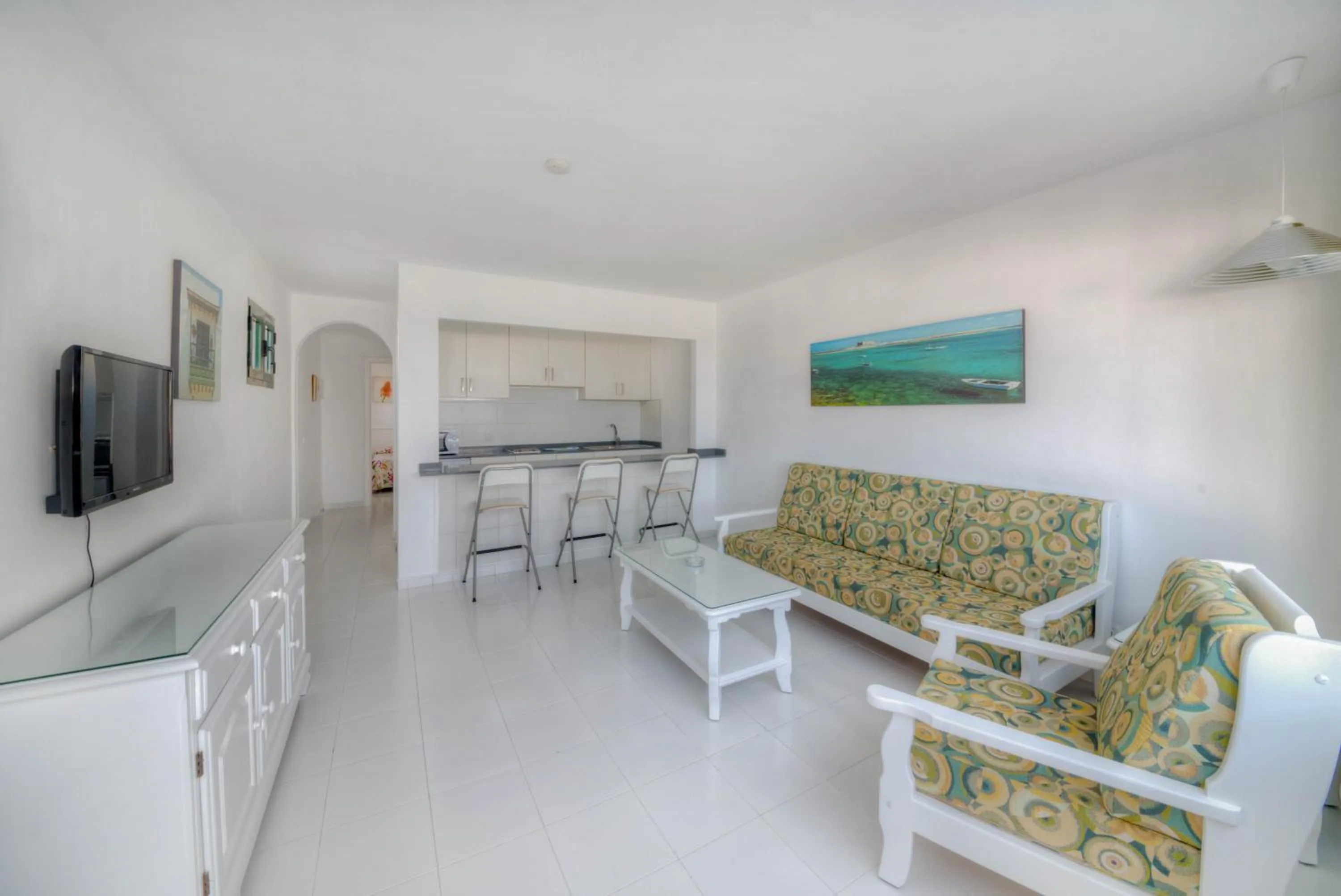 Living room in Apartamentos Moraña