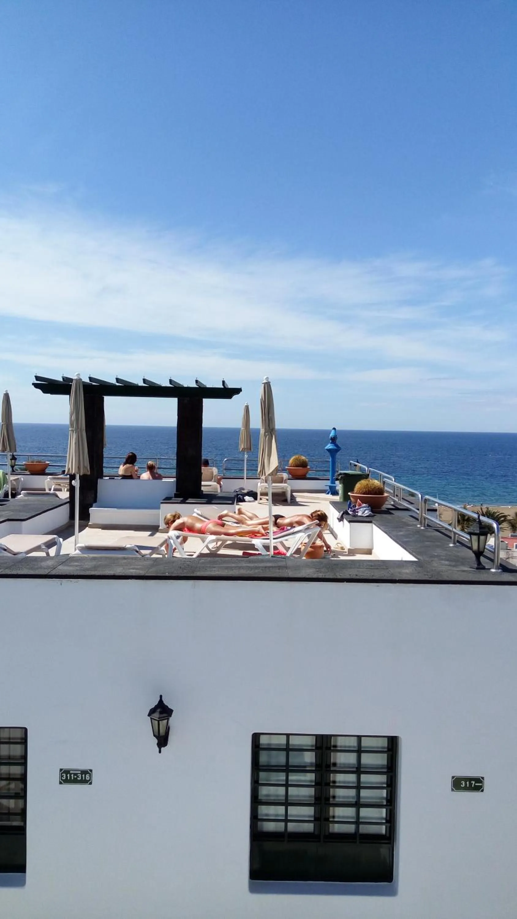 Solarium in Apartamentos Moraña