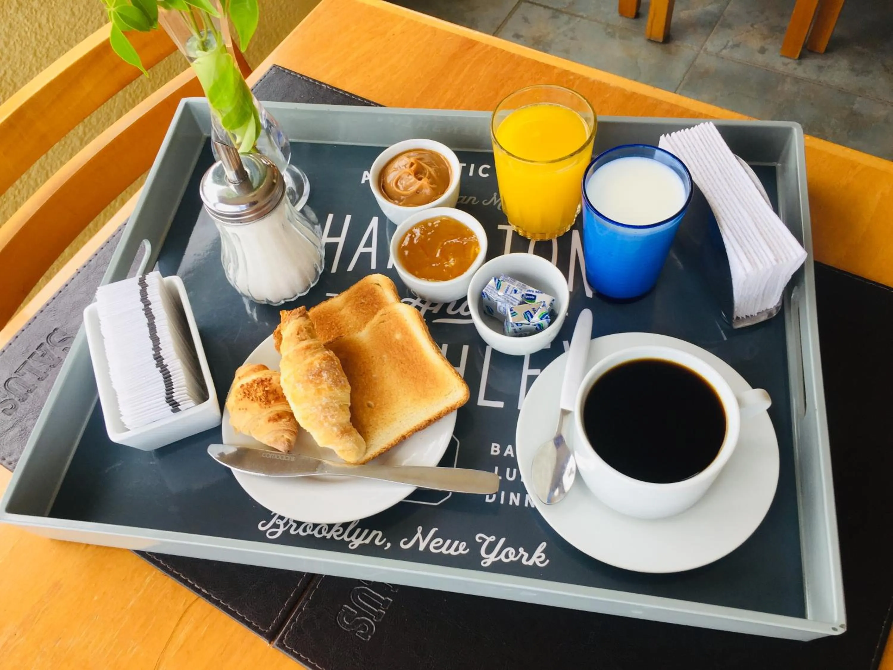 Continental breakfast in San Remo Terrazas Hotel