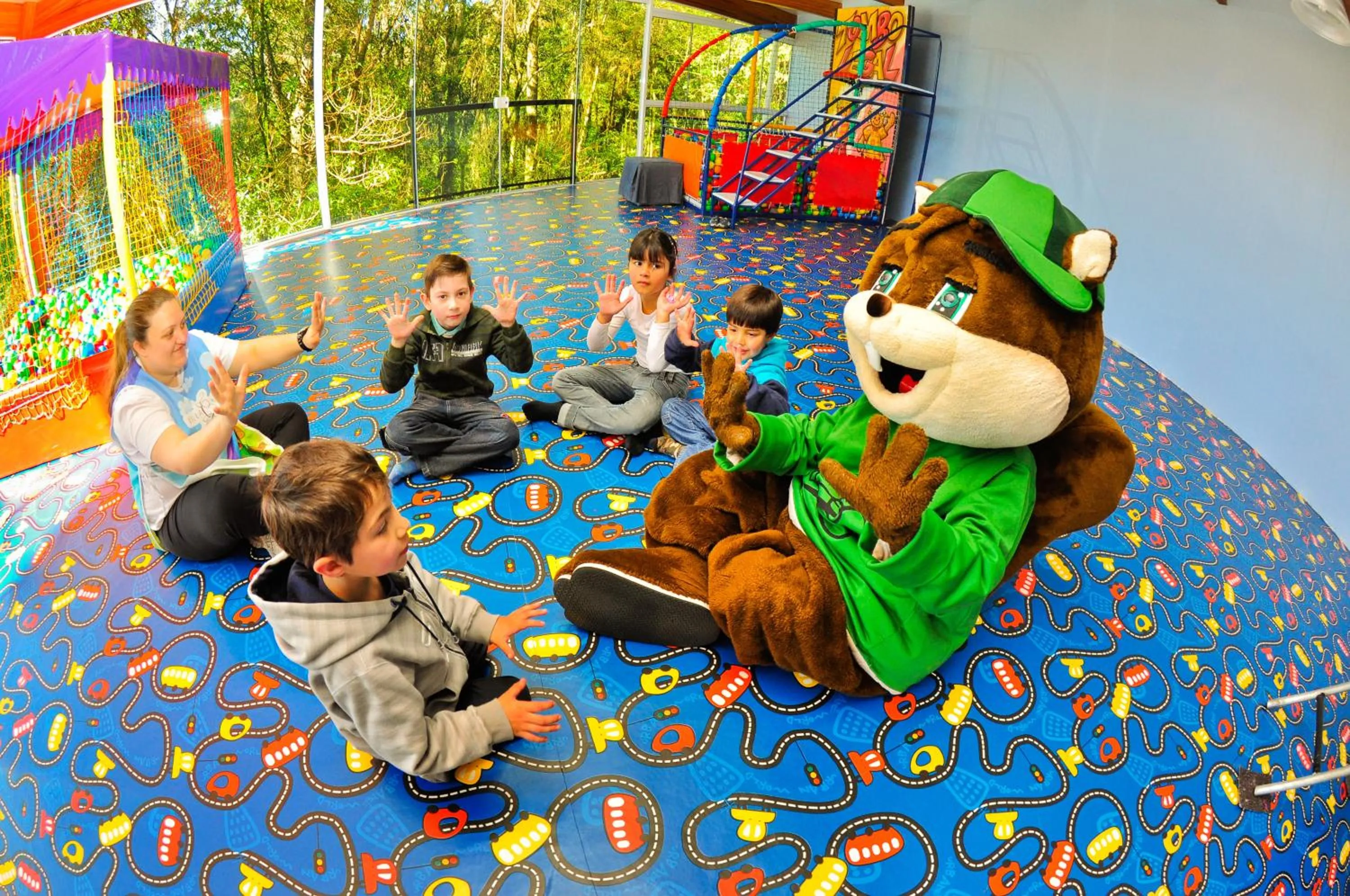 Children play ground in Villa Bella Hotel & SPA Gramado