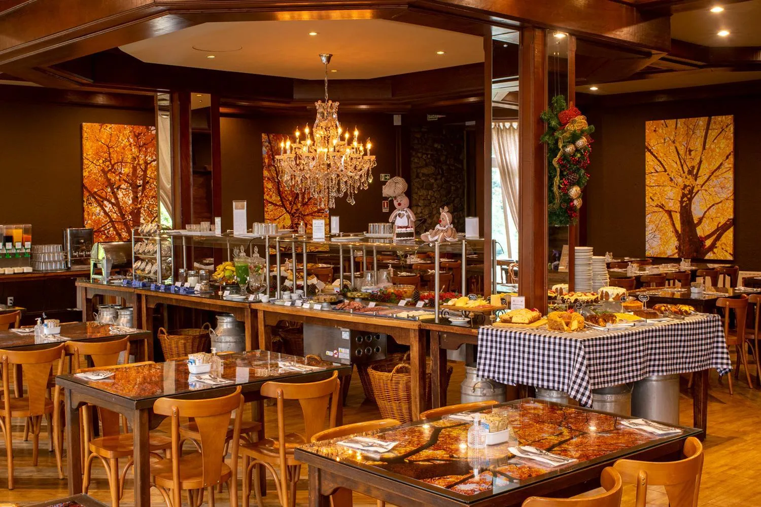 Buffet breakfast in Villa Bella Hotel & SPA Gramado