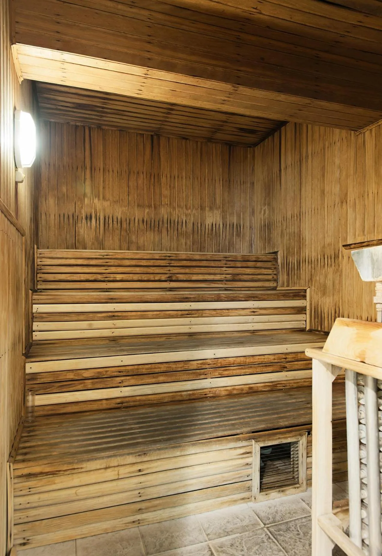Sauna in Villa Bella Hotel & SPA Gramado