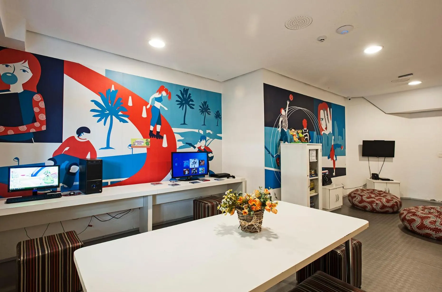 Communal lounge/ TV room in Villa Bella Hotel & SPA Gramado