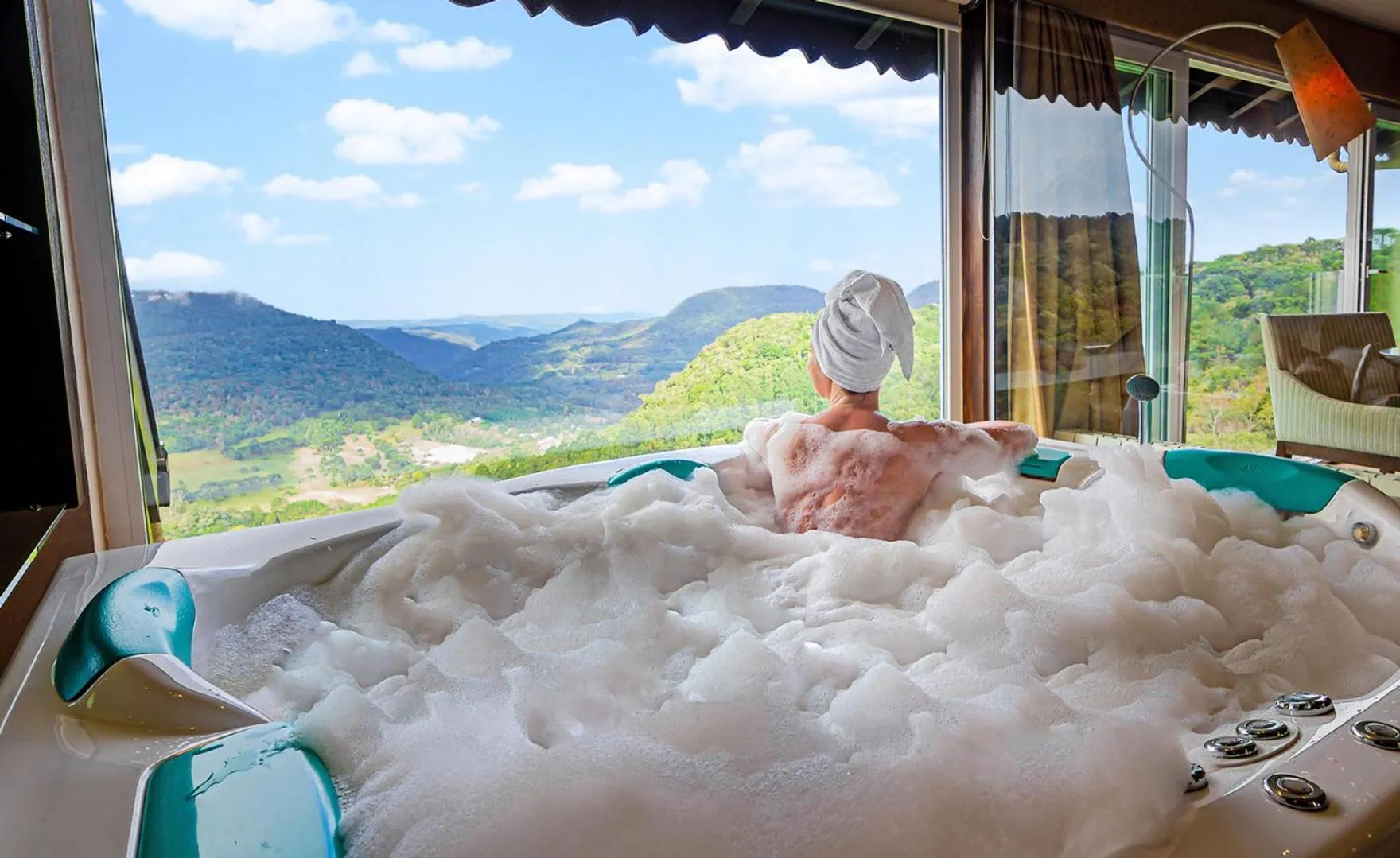 Hot Tub in Villa Bella Hotel & SPA Gramado