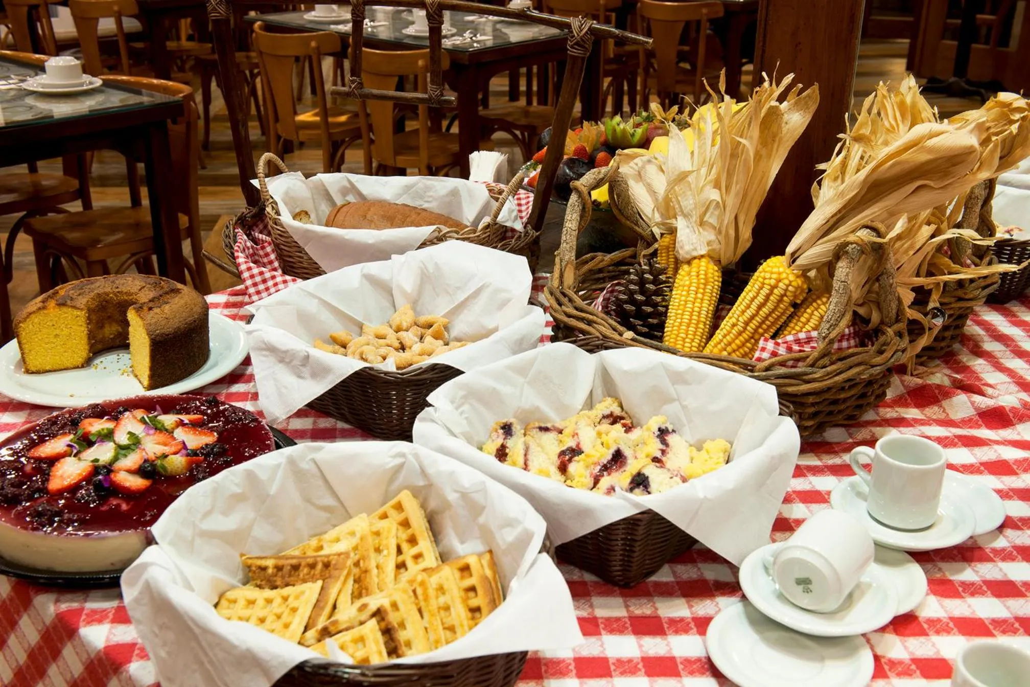 Breakfast in Villa Bella Hotel & SPA Gramado