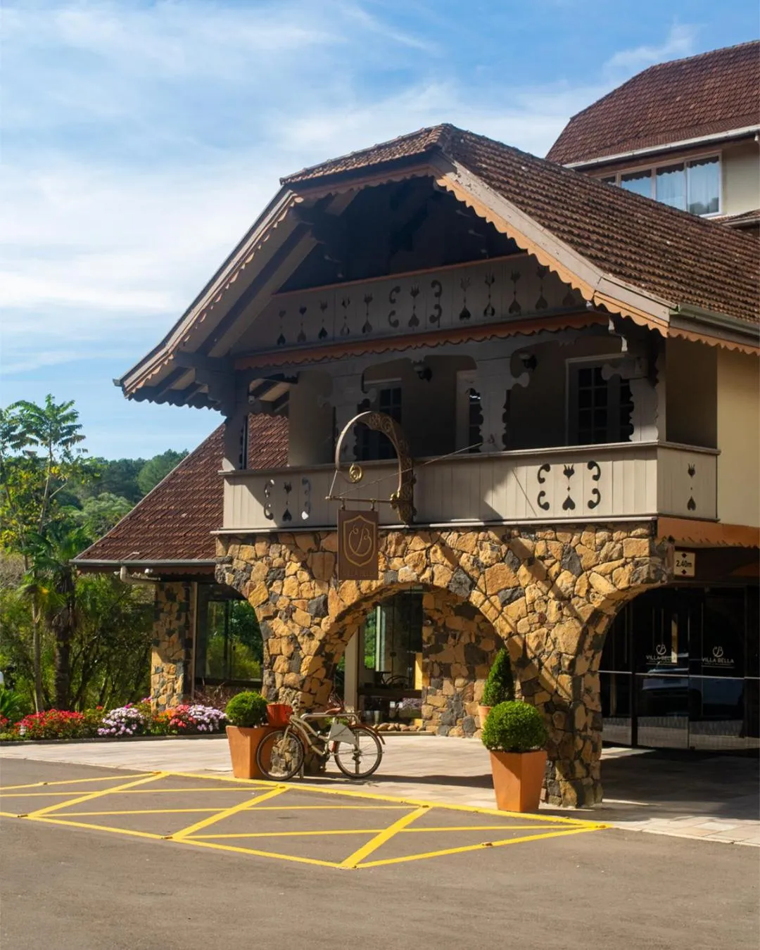 Facade/entrance in Villa Bella Hotel & SPA Gramado