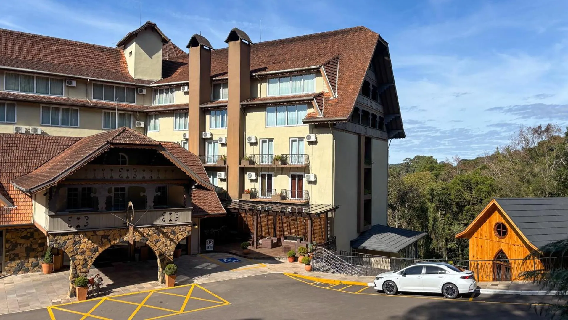 Property building in Villa Bella Hotel & SPA Gramado
