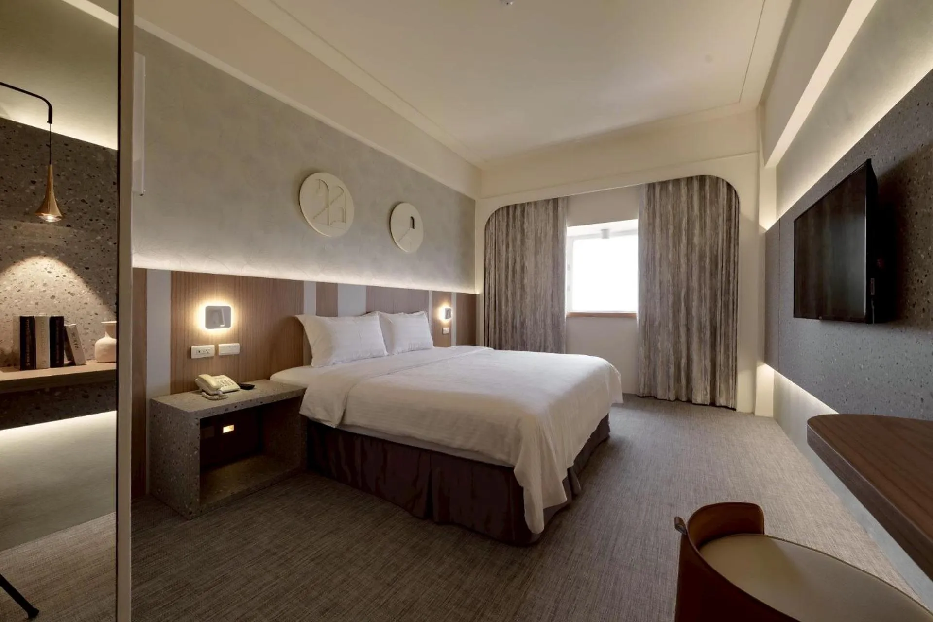 Bed in Haifu Garden Hotel