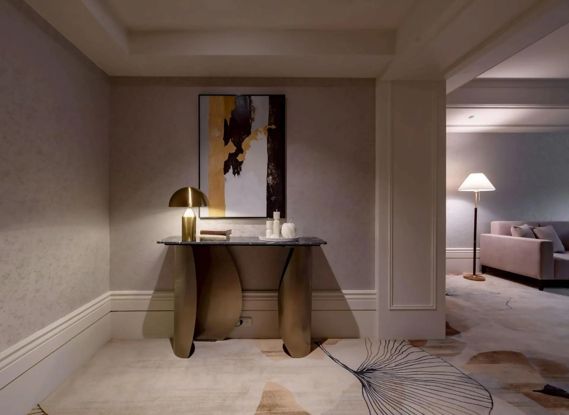 Bed in Haifu Garden Hotel