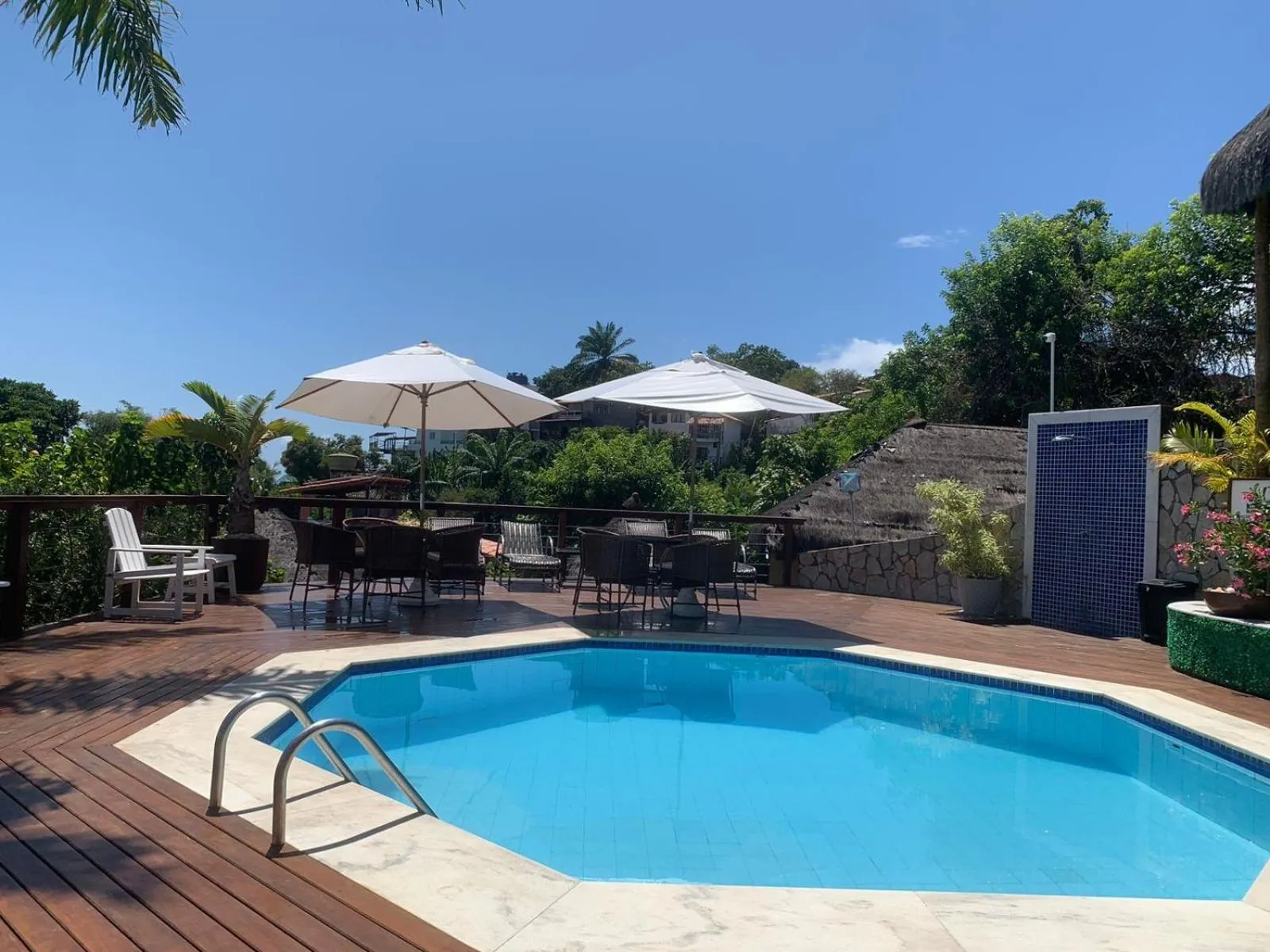 Pool view in Hotel Morro De São Paulo