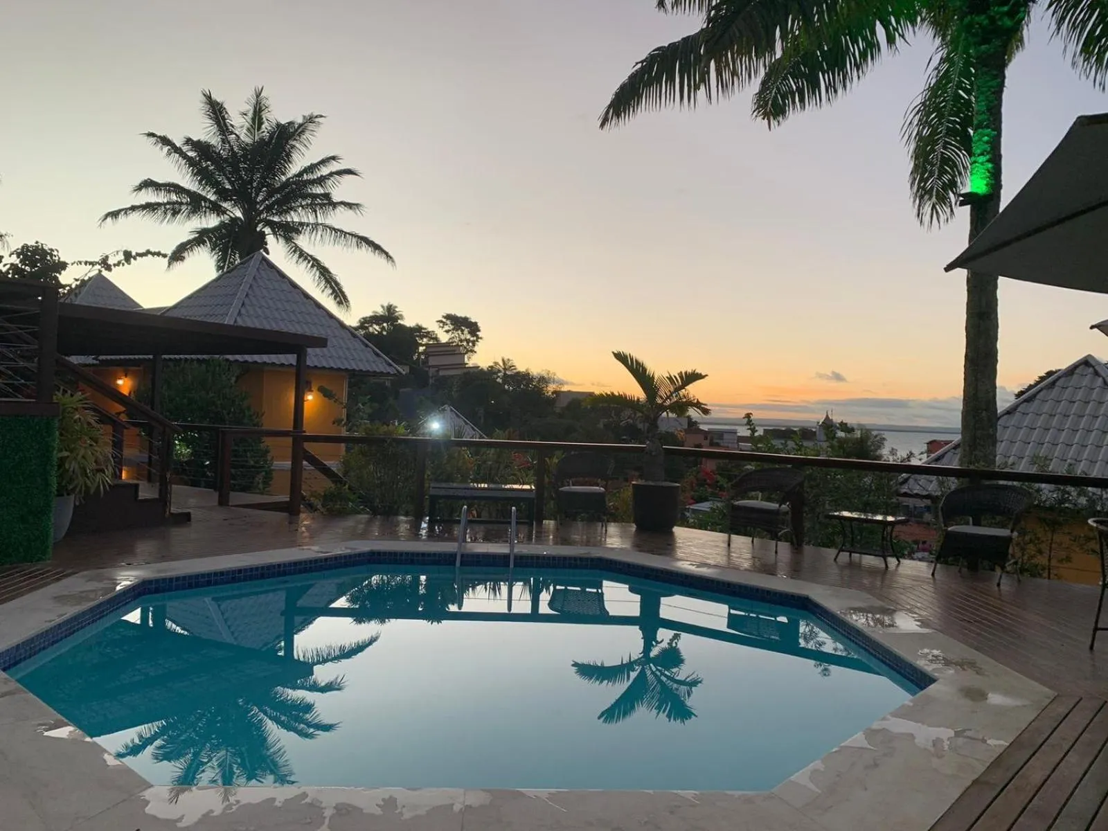 Pool view in Hotel Morro De São Paulo