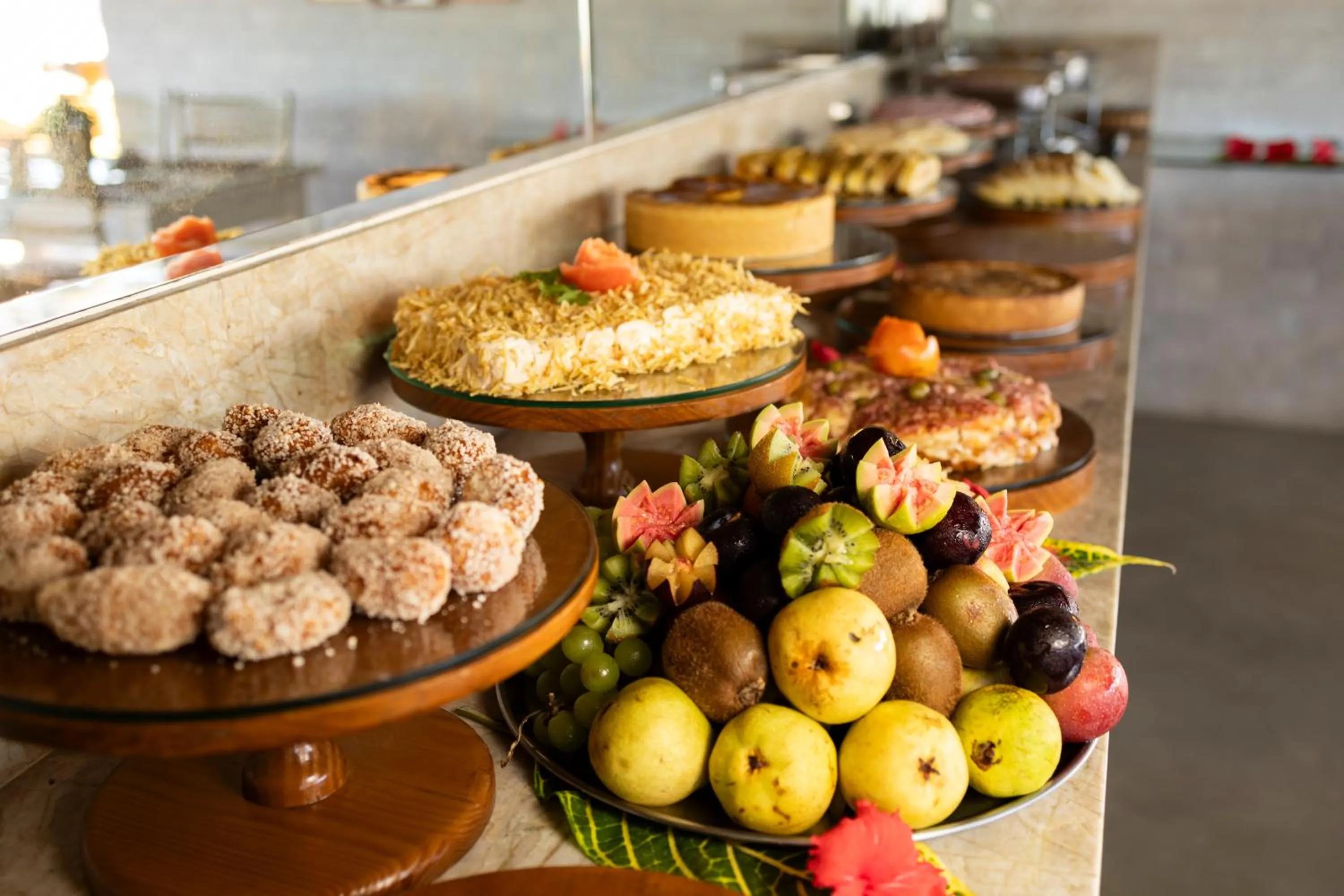 Buffet breakfast in Hotel Morro De São Paulo