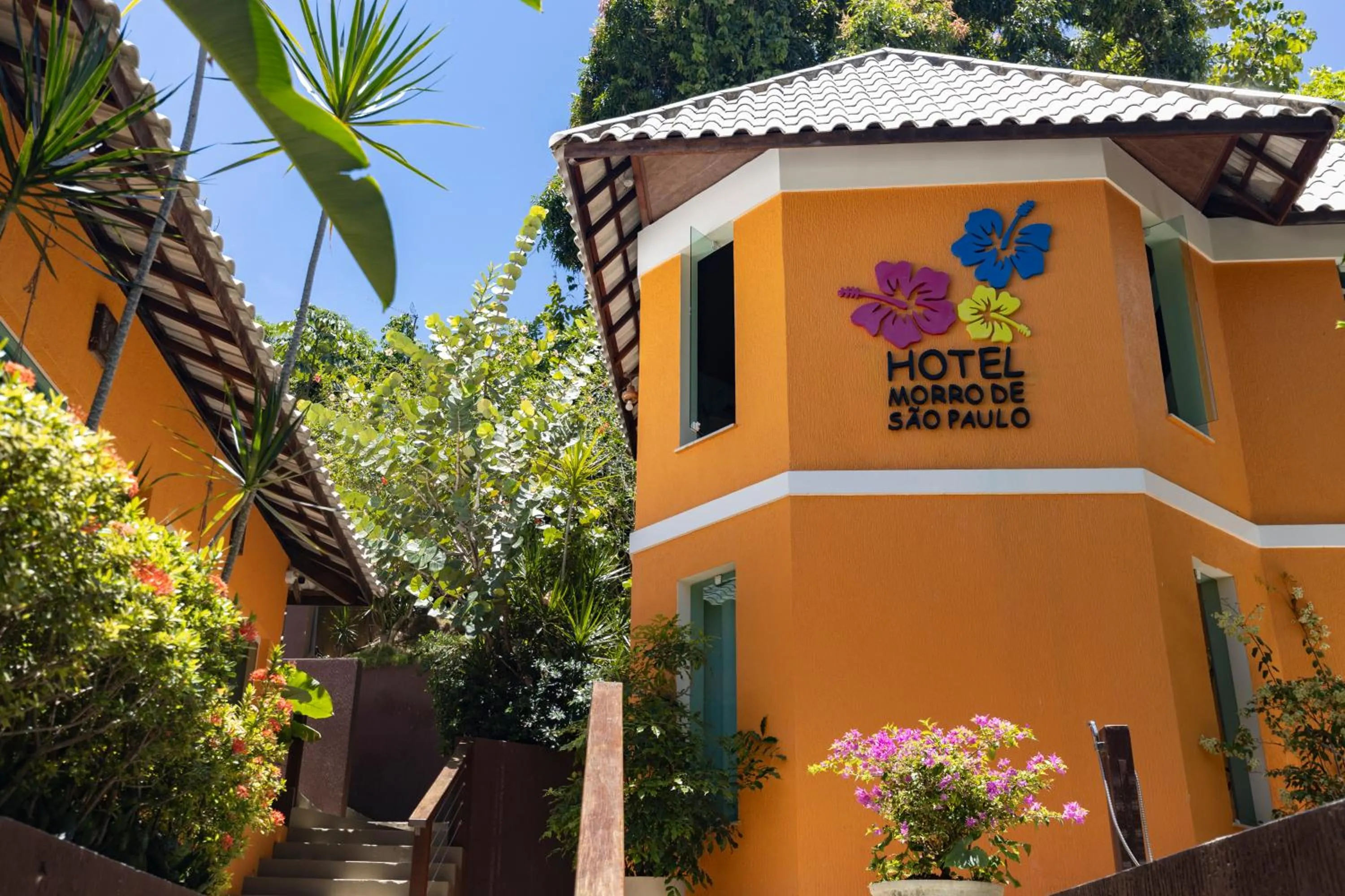 Property building in Hotel Morro De São Paulo