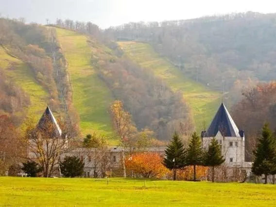 Bird's eye view in Kurplaza Pirika