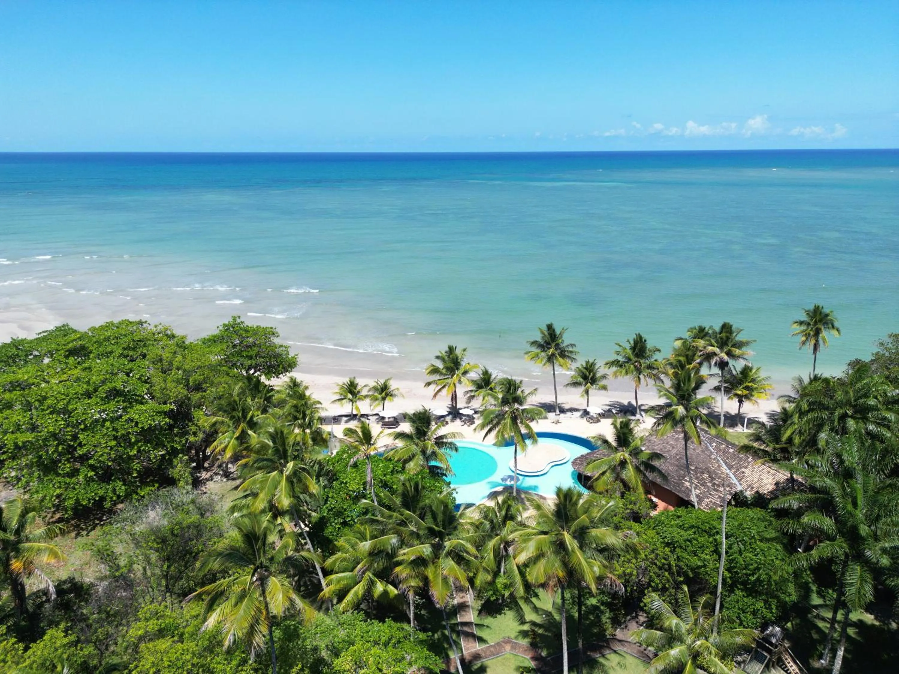 Bird's eye view in Hotel Karapitangui