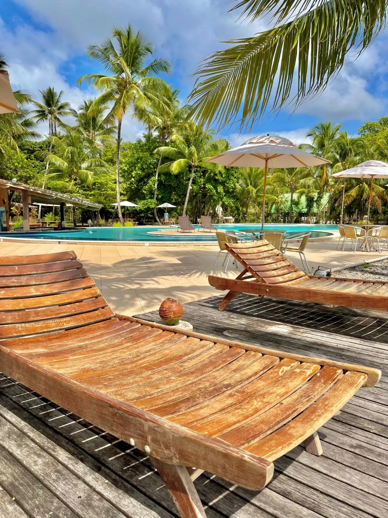 Swimming pool in Hotel Karapitangui