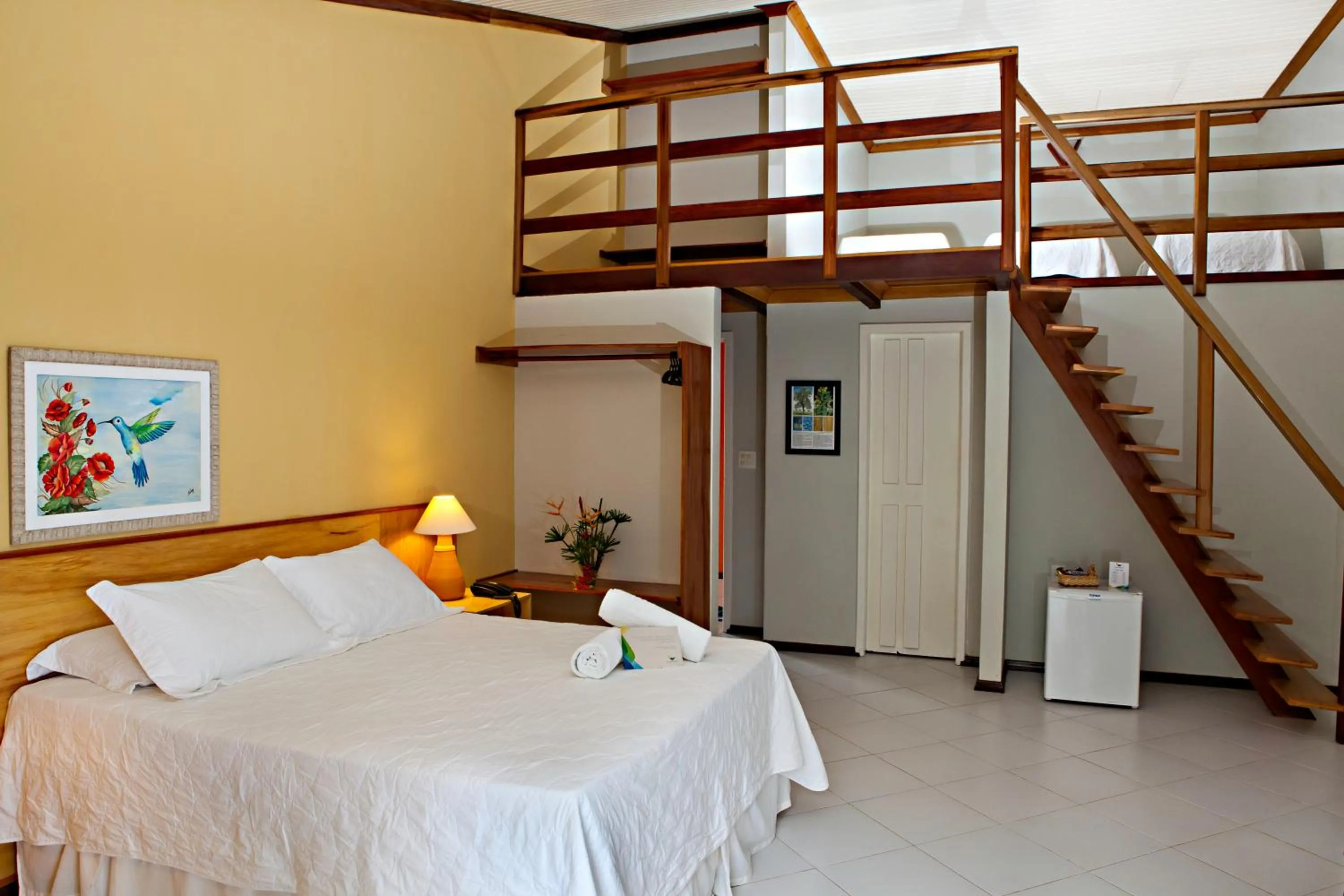 Bed in Hotel Karapitangui