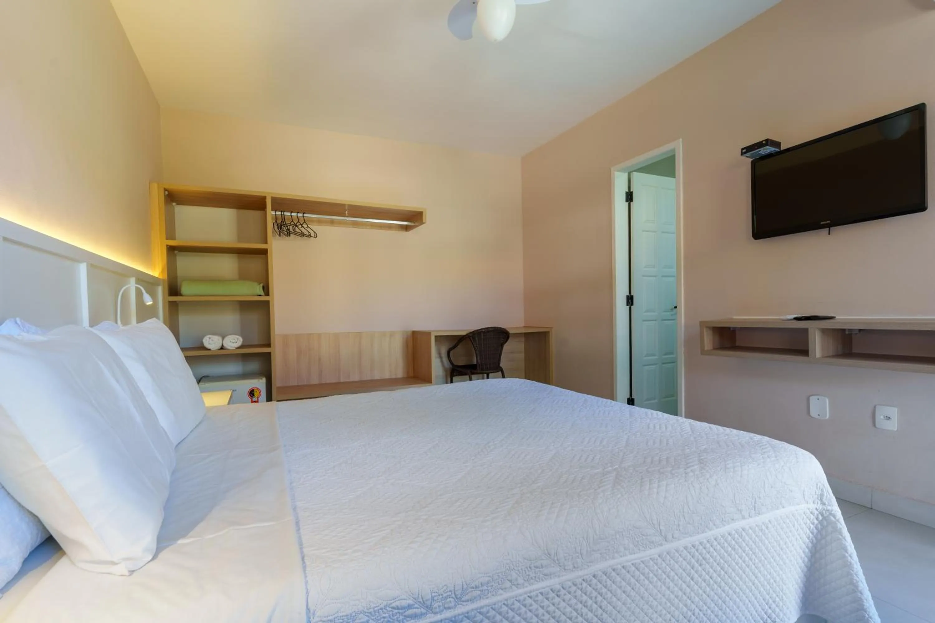 Bed in Pousada do Timoneiro