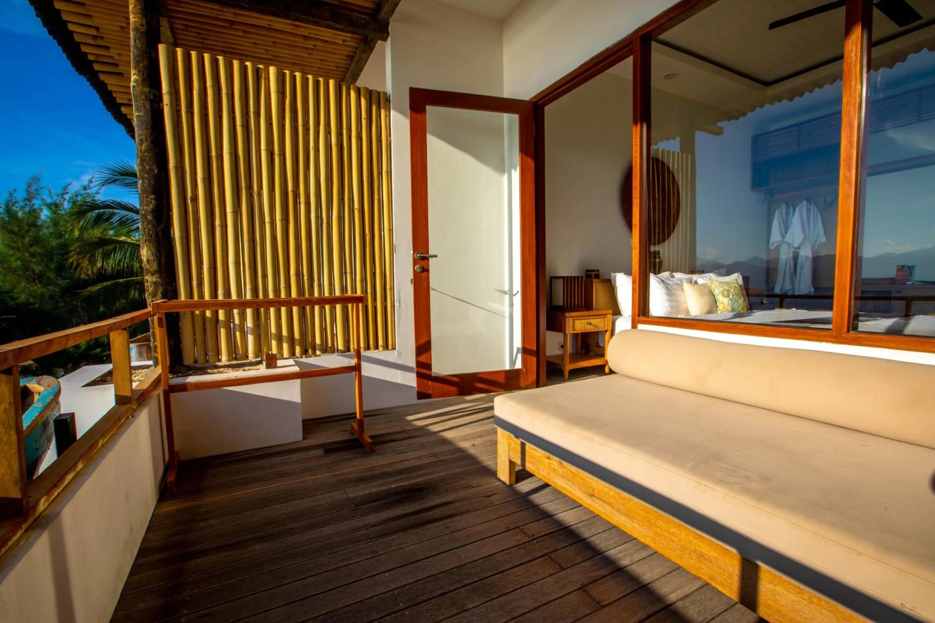 Balcony/Terrace in Gili Sands Hotel & Bar