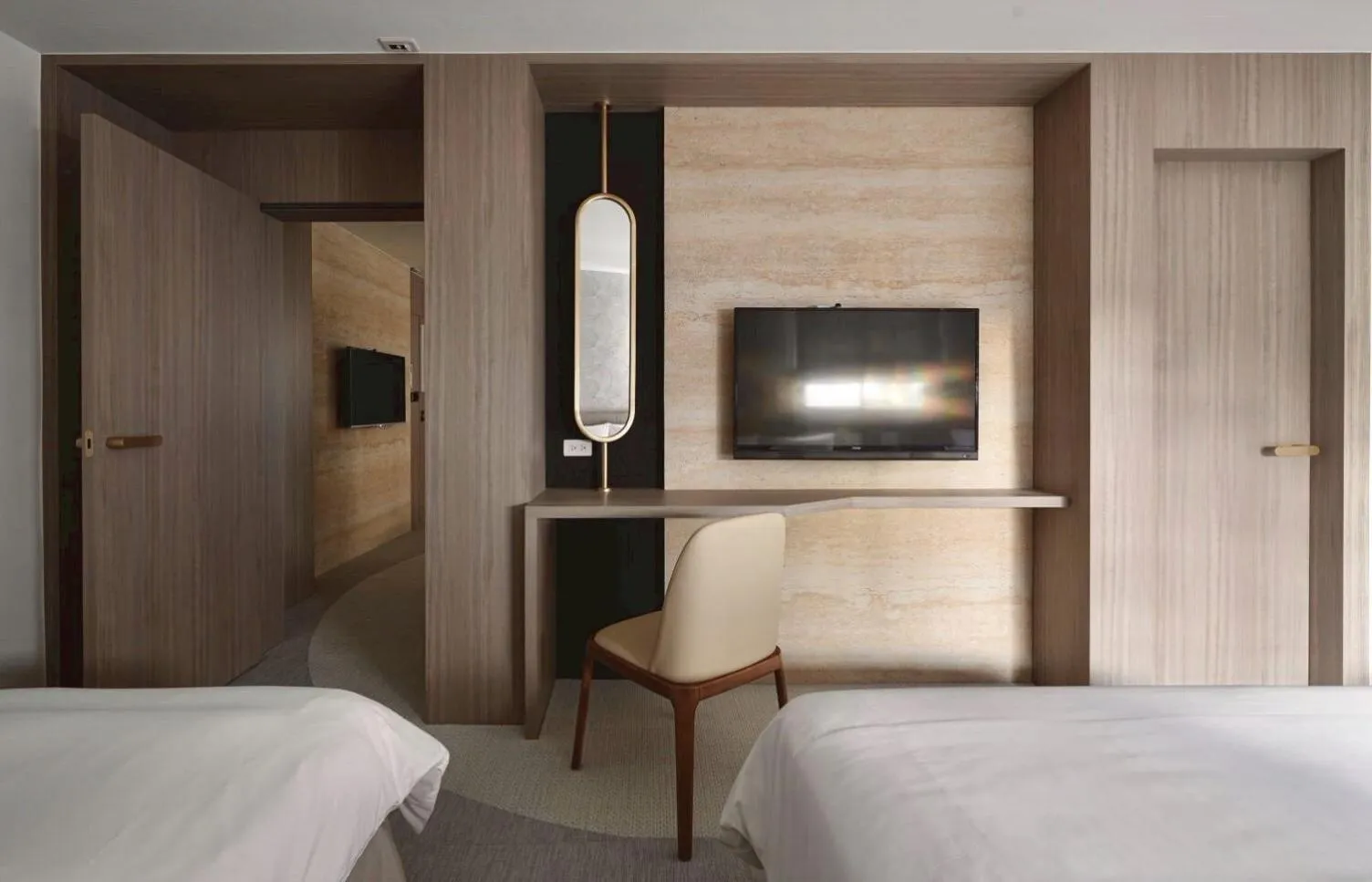 Bed in Hai Fu Hotel & Suites