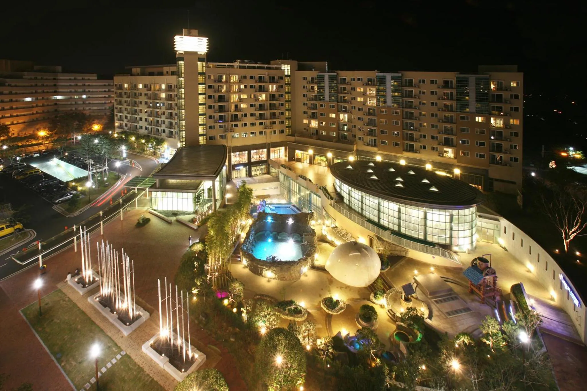 Bird's eye view in Hanwha Resort Gyeongju