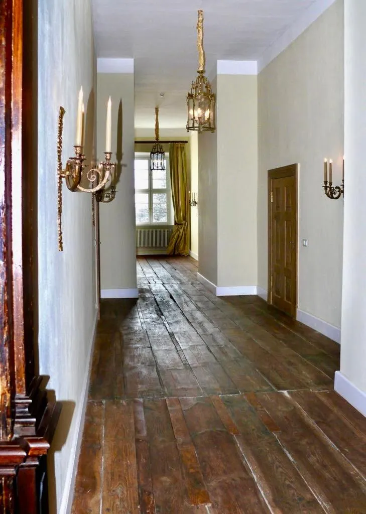 Decorative detail in Jagdschloss Kotelow