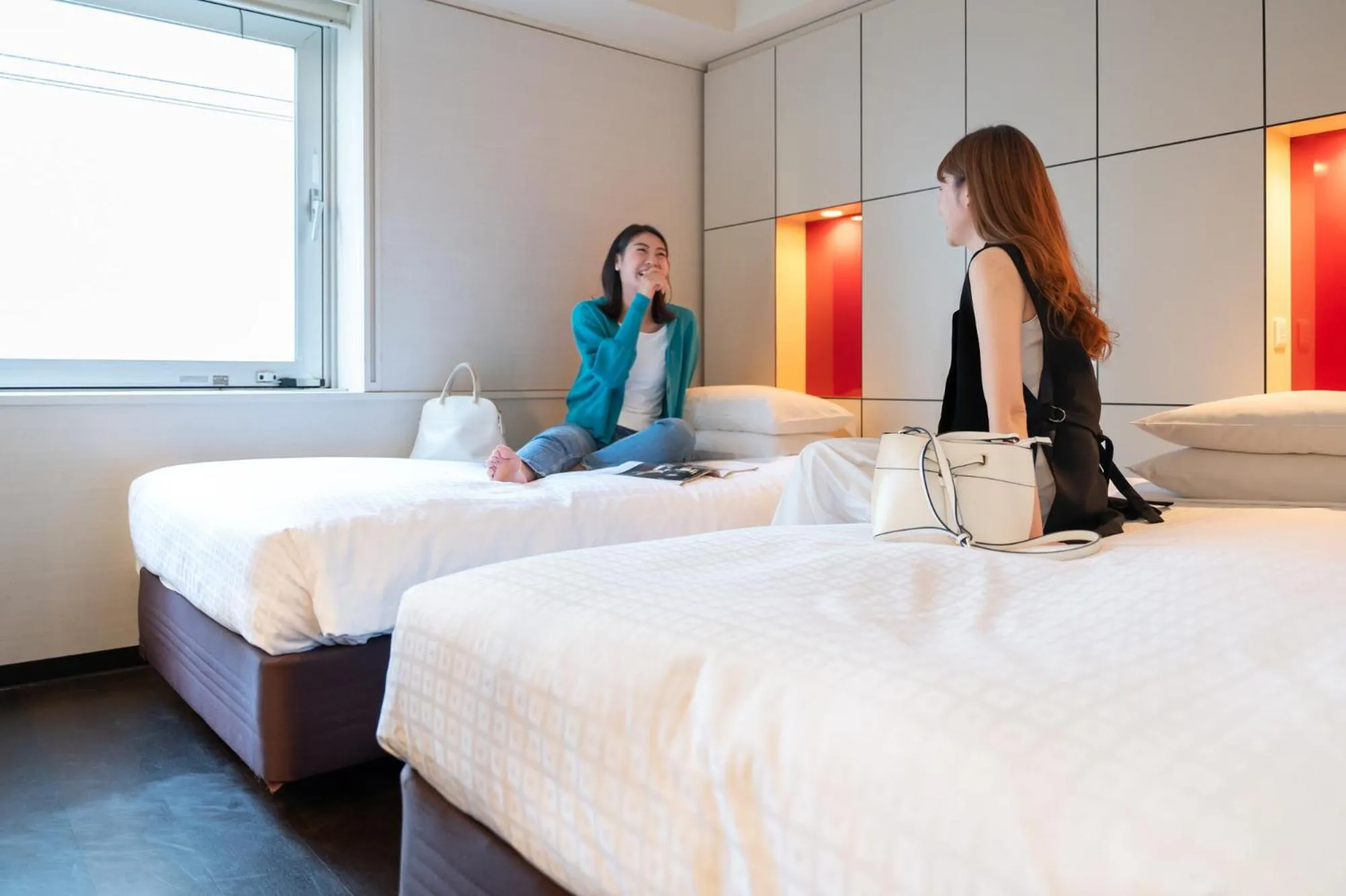 People, Bed in Hotel Vista Sapporo Nakajima Koen