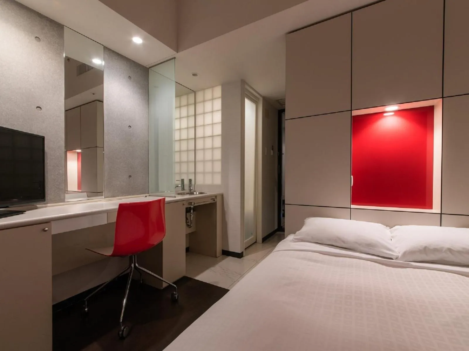 Bed in Hotel Vista Sapporo Nakajima Koen