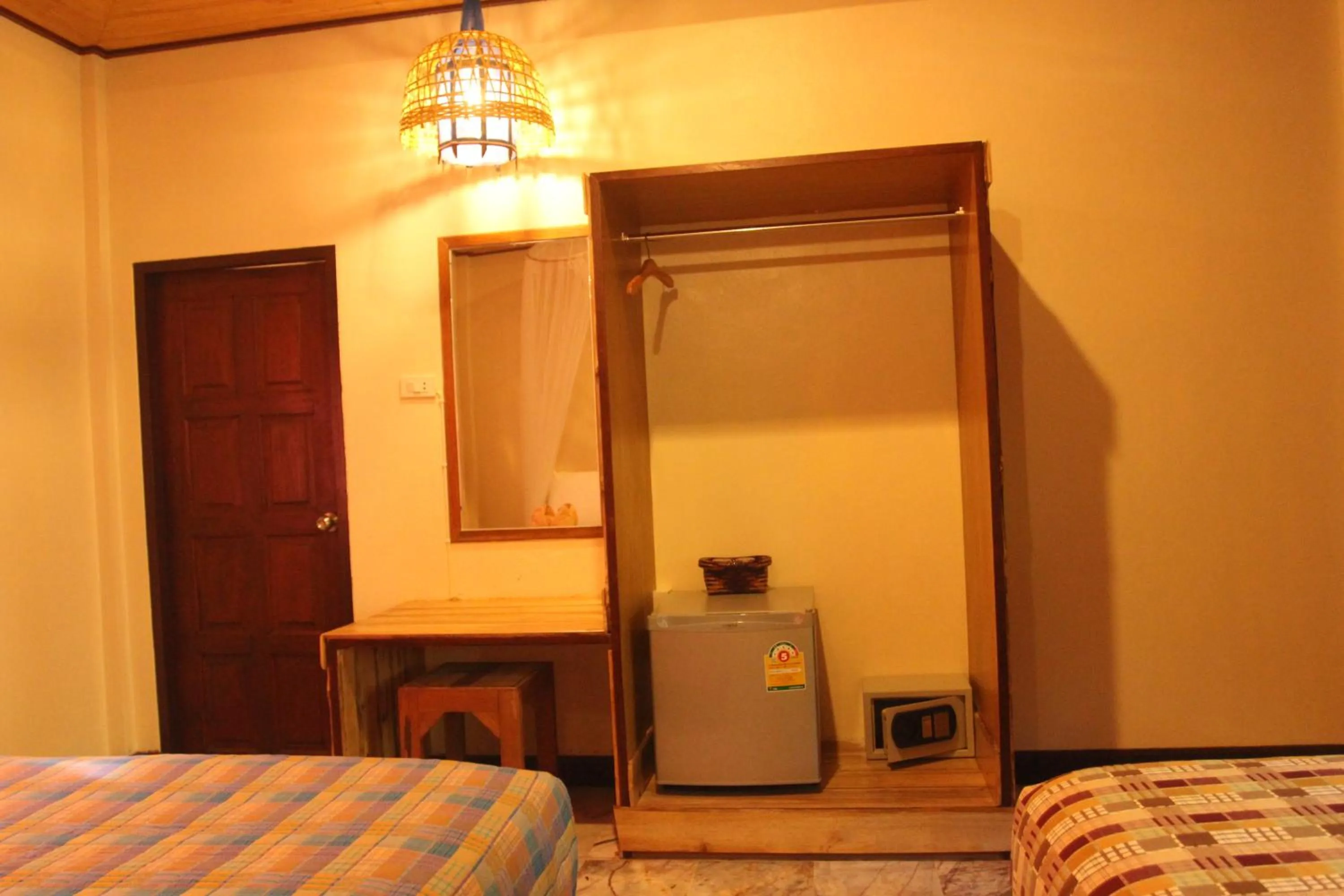 Bed in Longtail Beach Resort