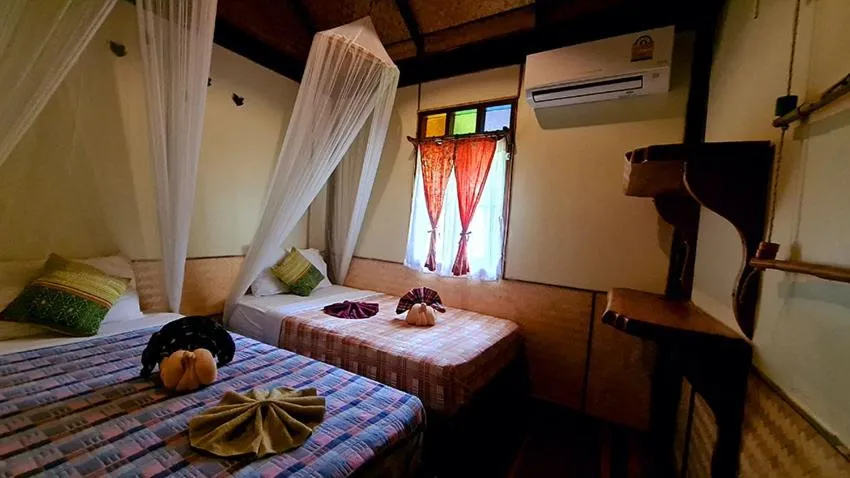 Bed in Longtail Beach Resort
