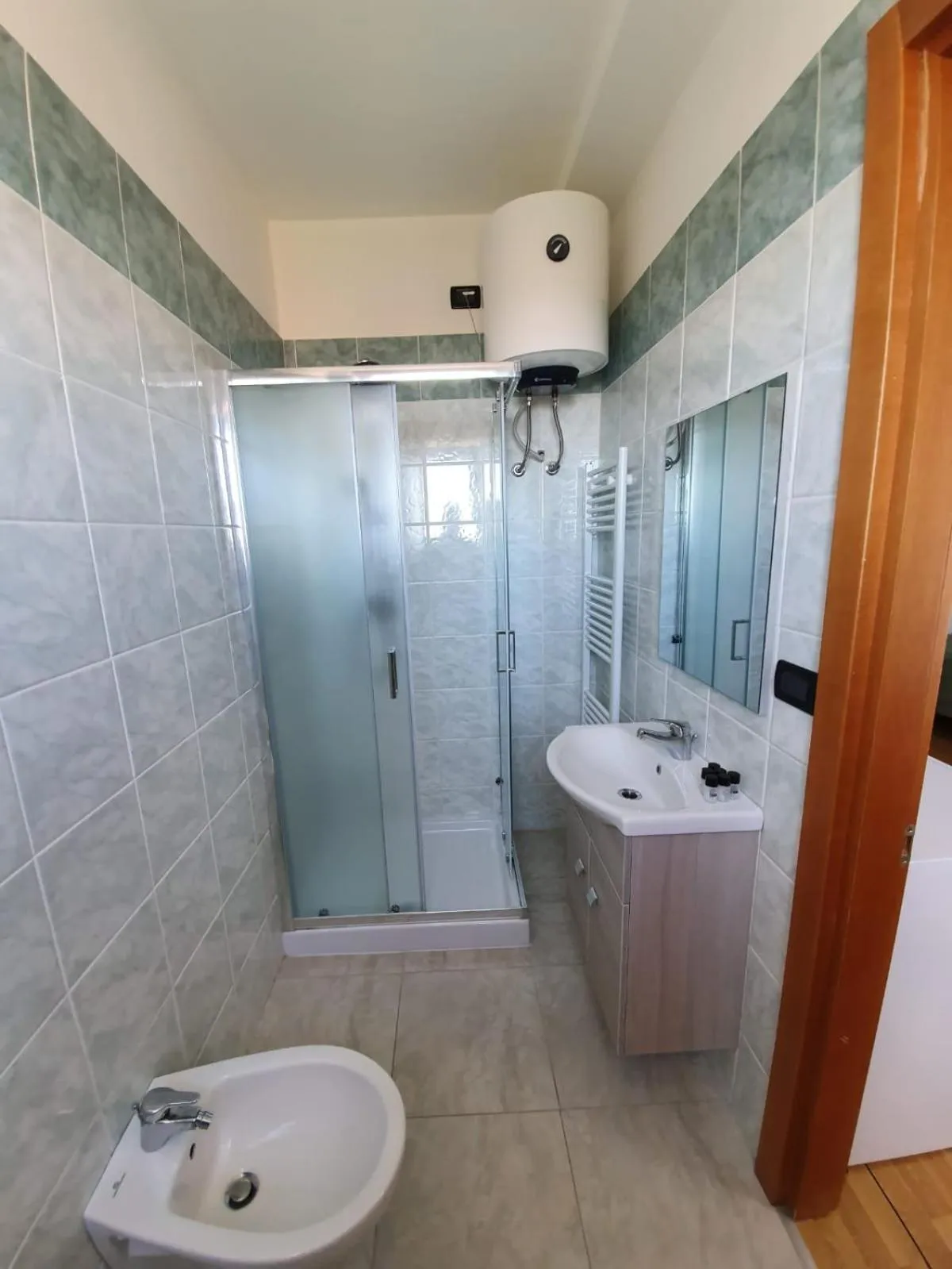 Shower in Camere Santa Rita