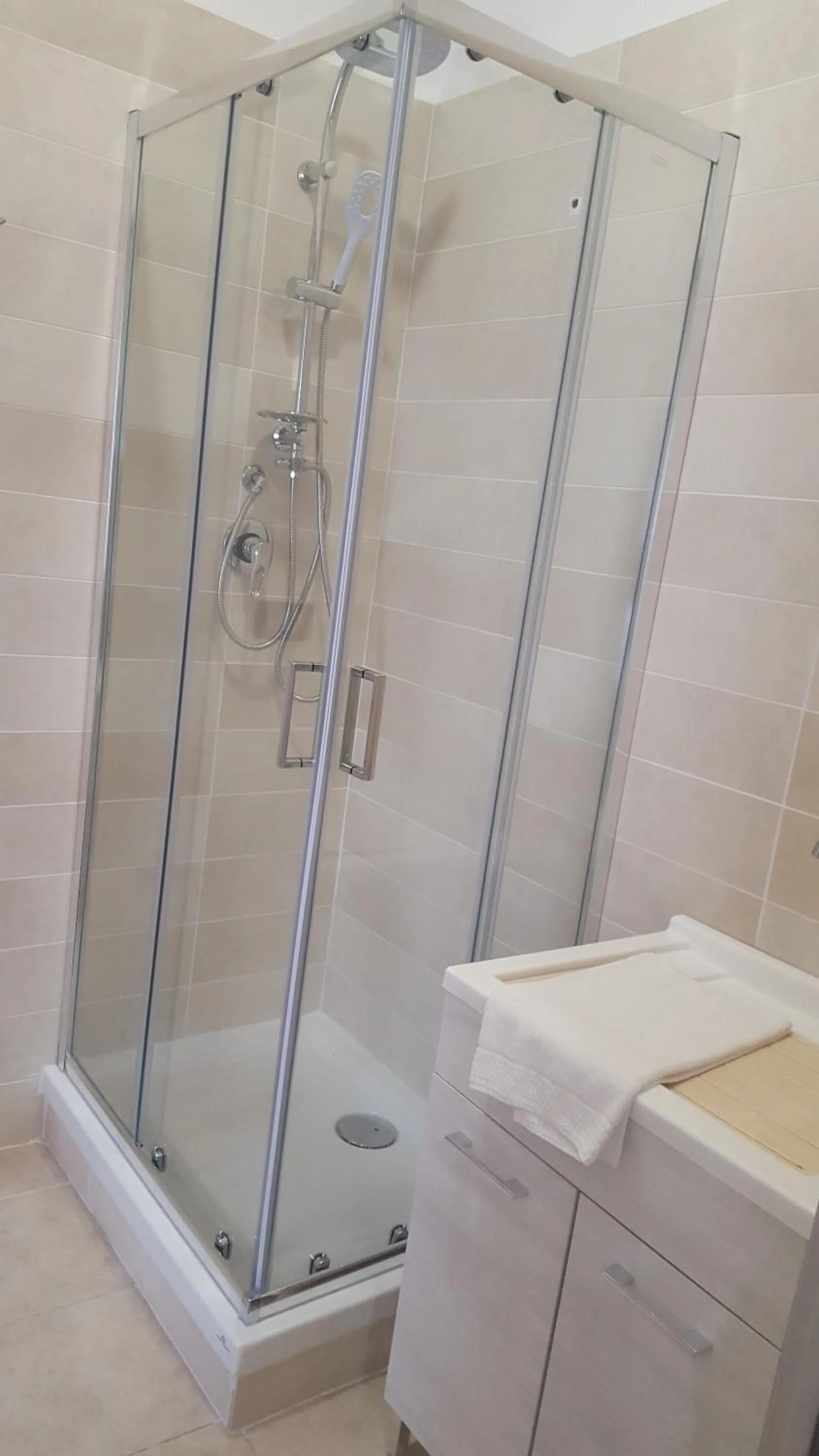 Shower in Camere Santa Rita