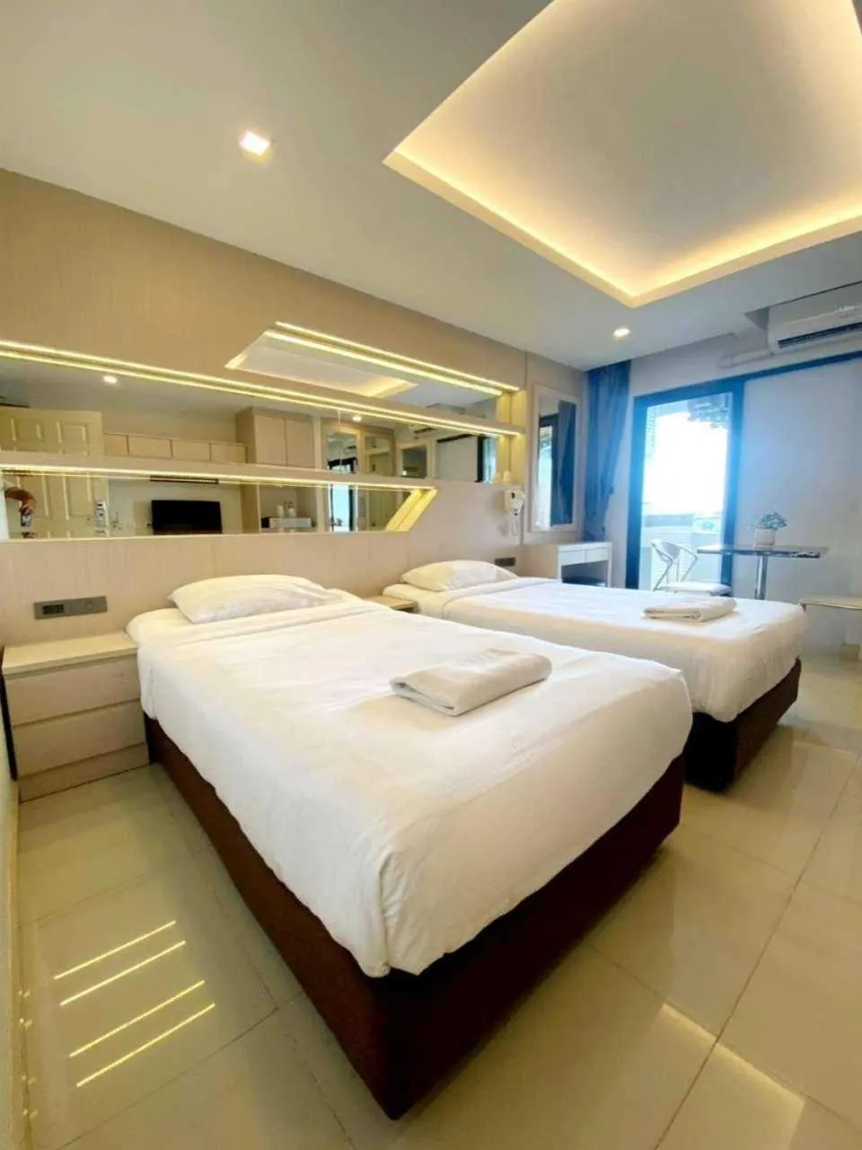 Bed in B-your home Hotel Don Mueang Airport Bangkok 如你家酒店