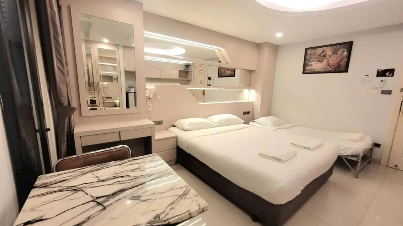 Bed in B-your home Hotel Don Mueang Airport Bangkok 如你家酒店