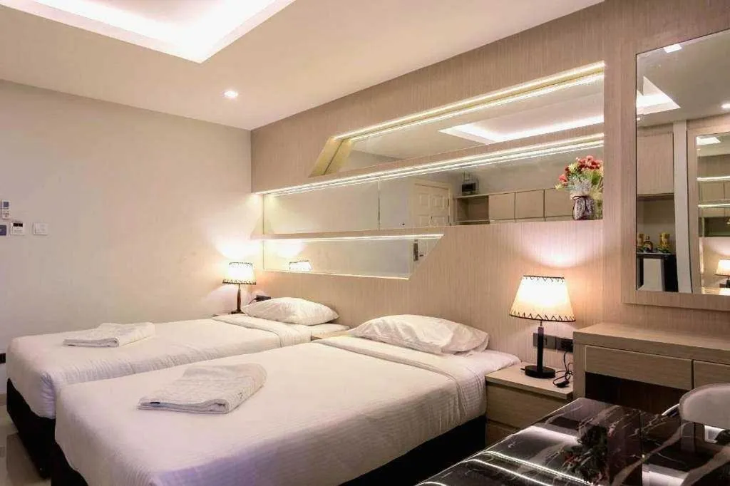 Bed in B-your home Hotel Don Mueang Airport Bangkok 如你家酒店