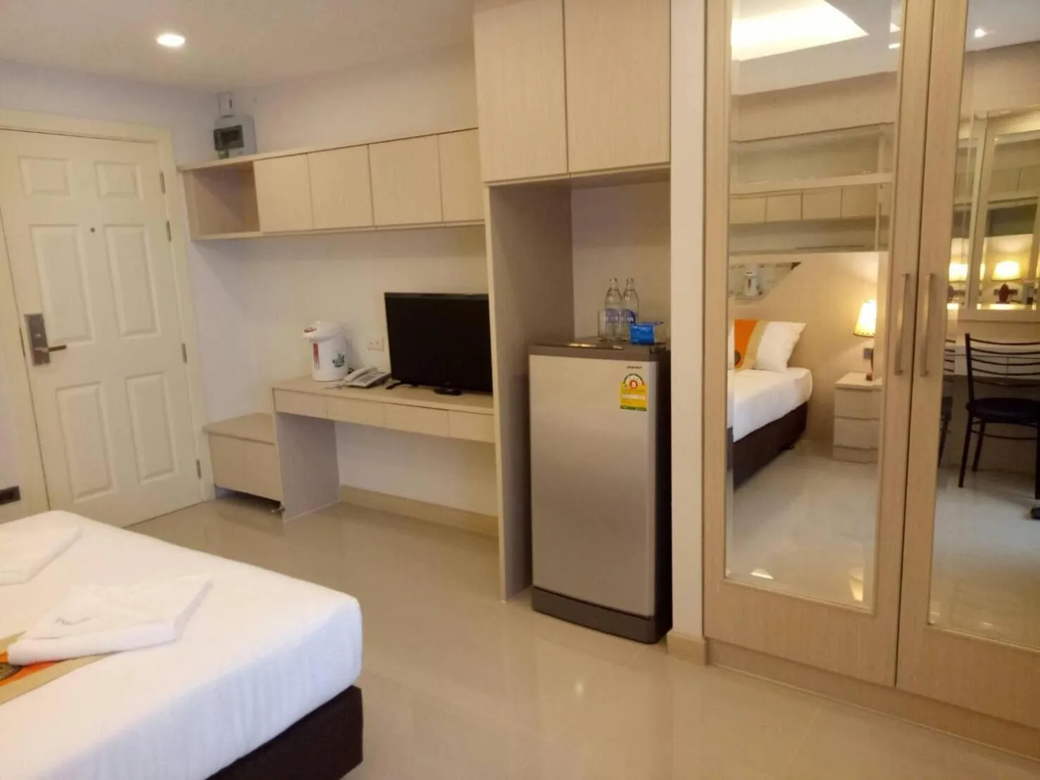 Bed in B-your home Hotel Don Mueang Airport Bangkok 如你家酒店