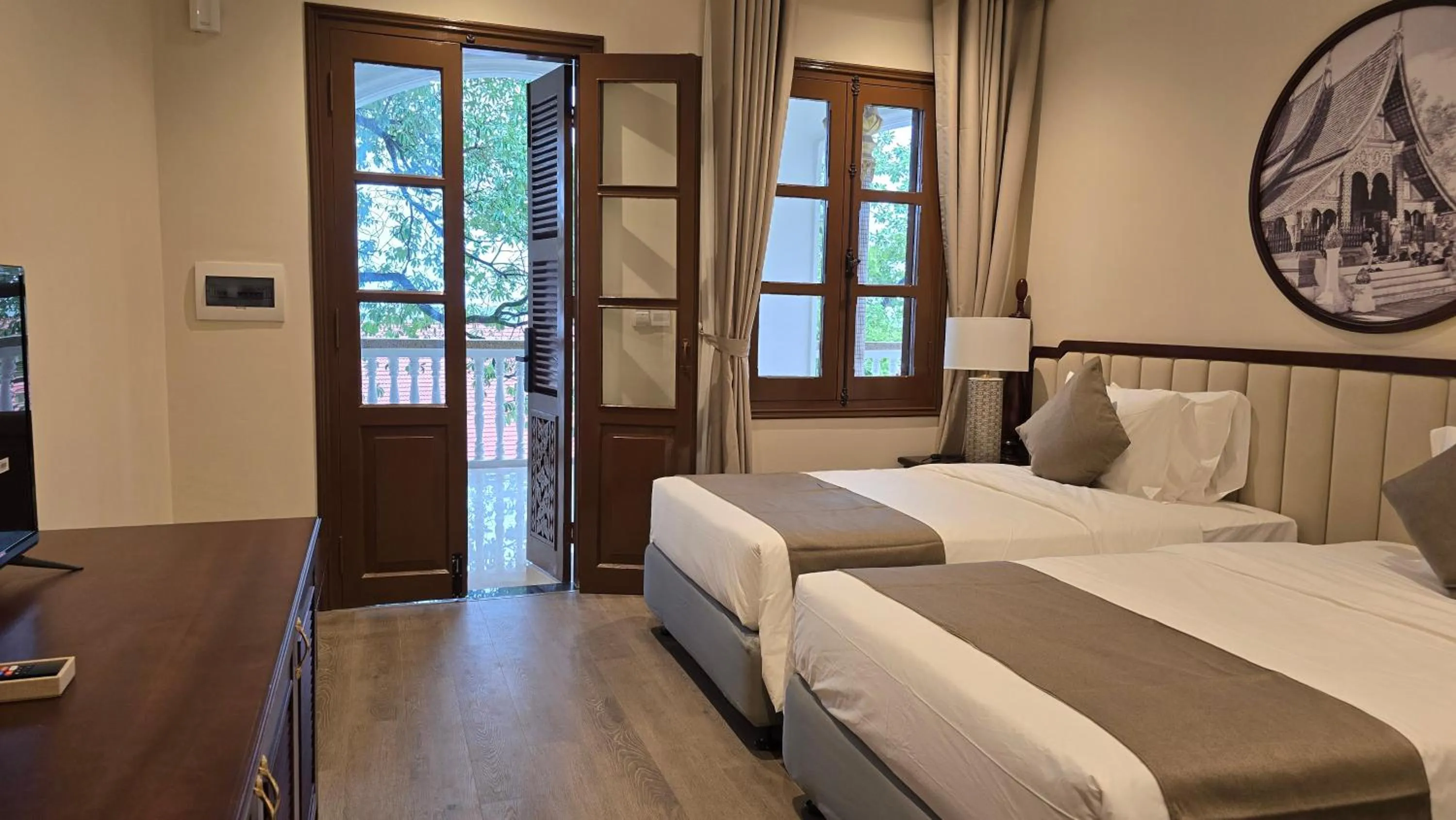 Bedroom, Bed in Champa Palace Hotel